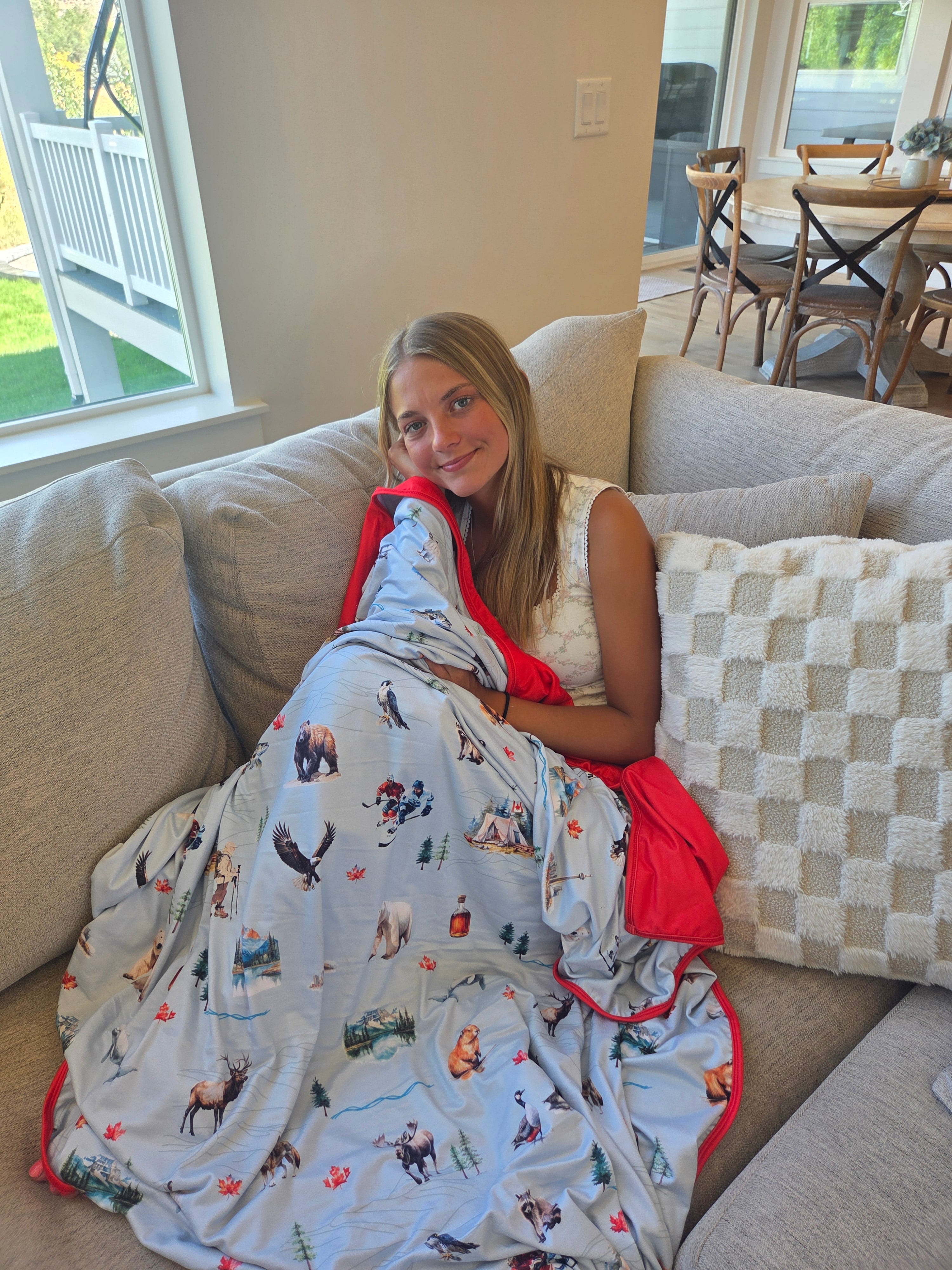 USA-Canada Journey Blankets