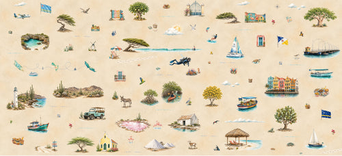 ABC Islands- Aruba, Bonaire, Curaçao Journey Blankets