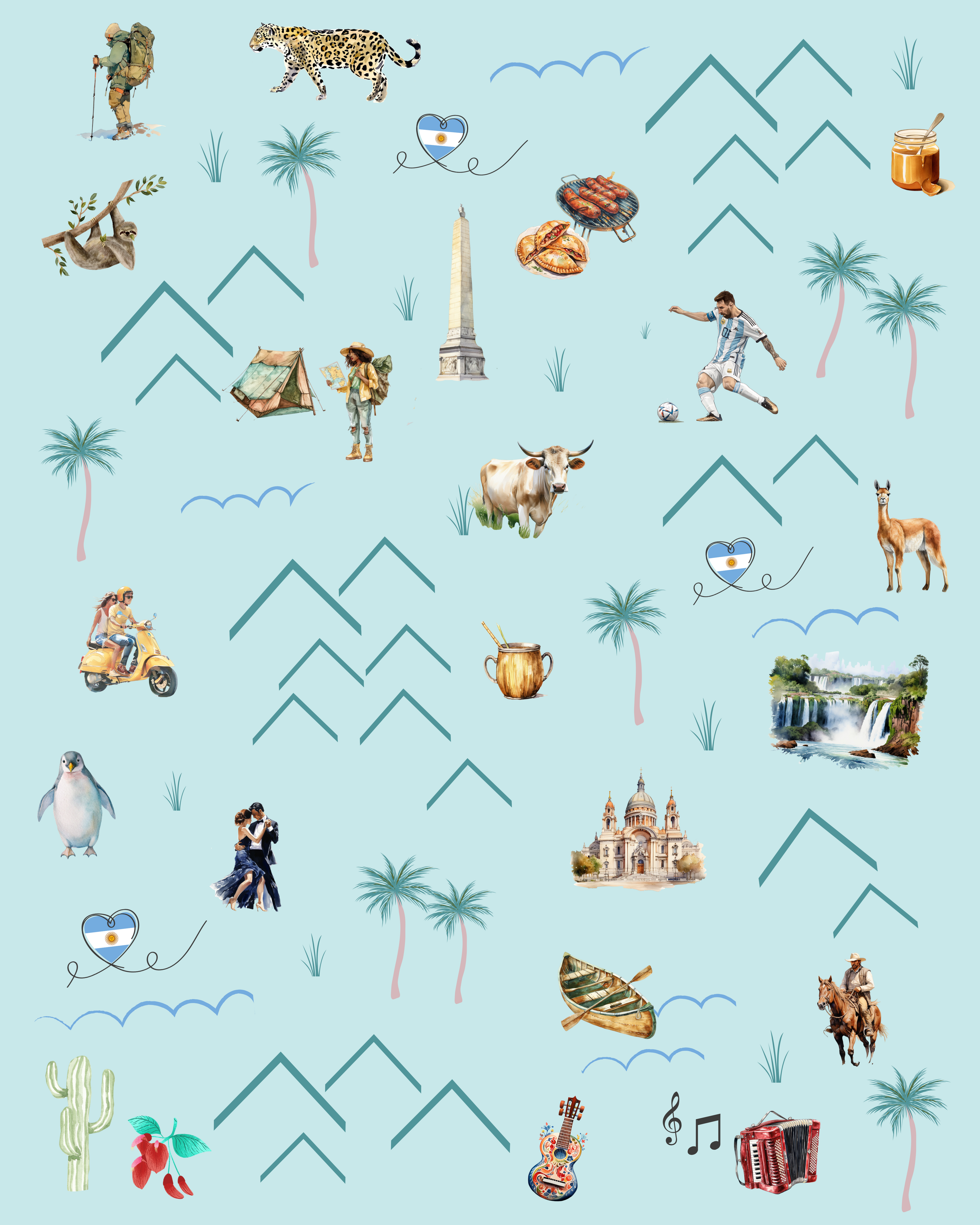 Argentina Journey Blankets