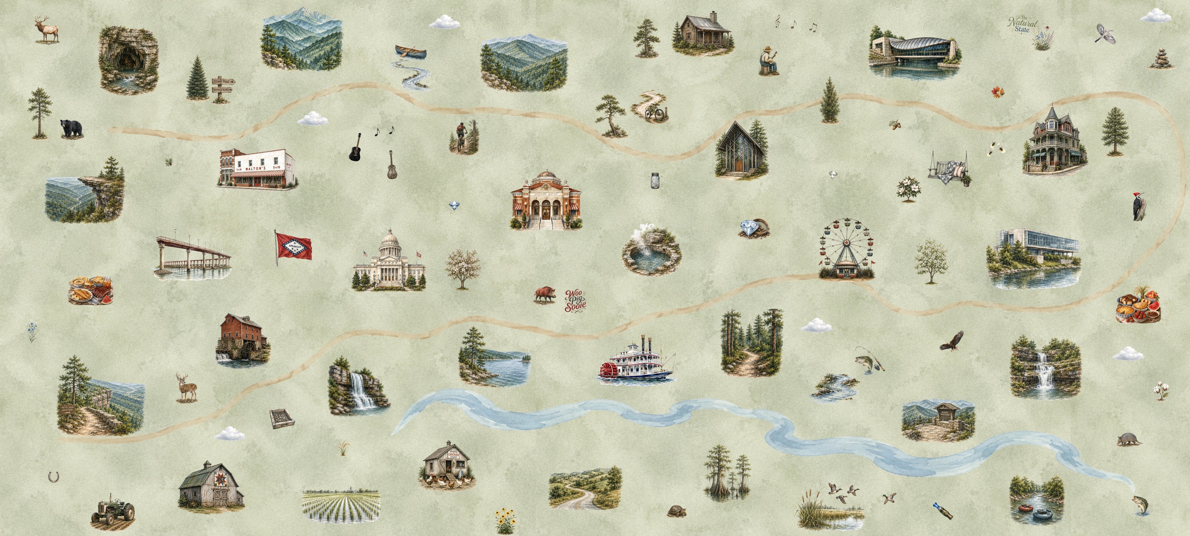 Arkansas Journey Blankets