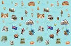 Australia Journey Blankets