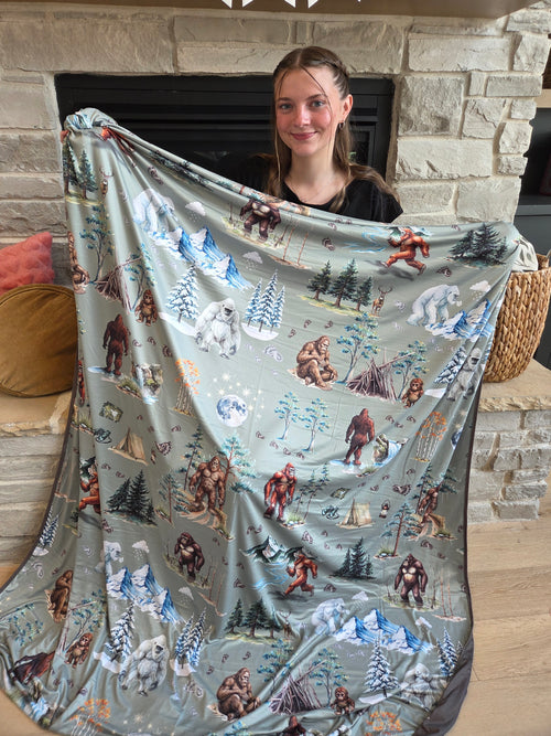 Bigfoot Trail of Tales Journey Blankets