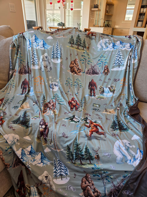 Bigfoot Trail of Tales Journey Blankets