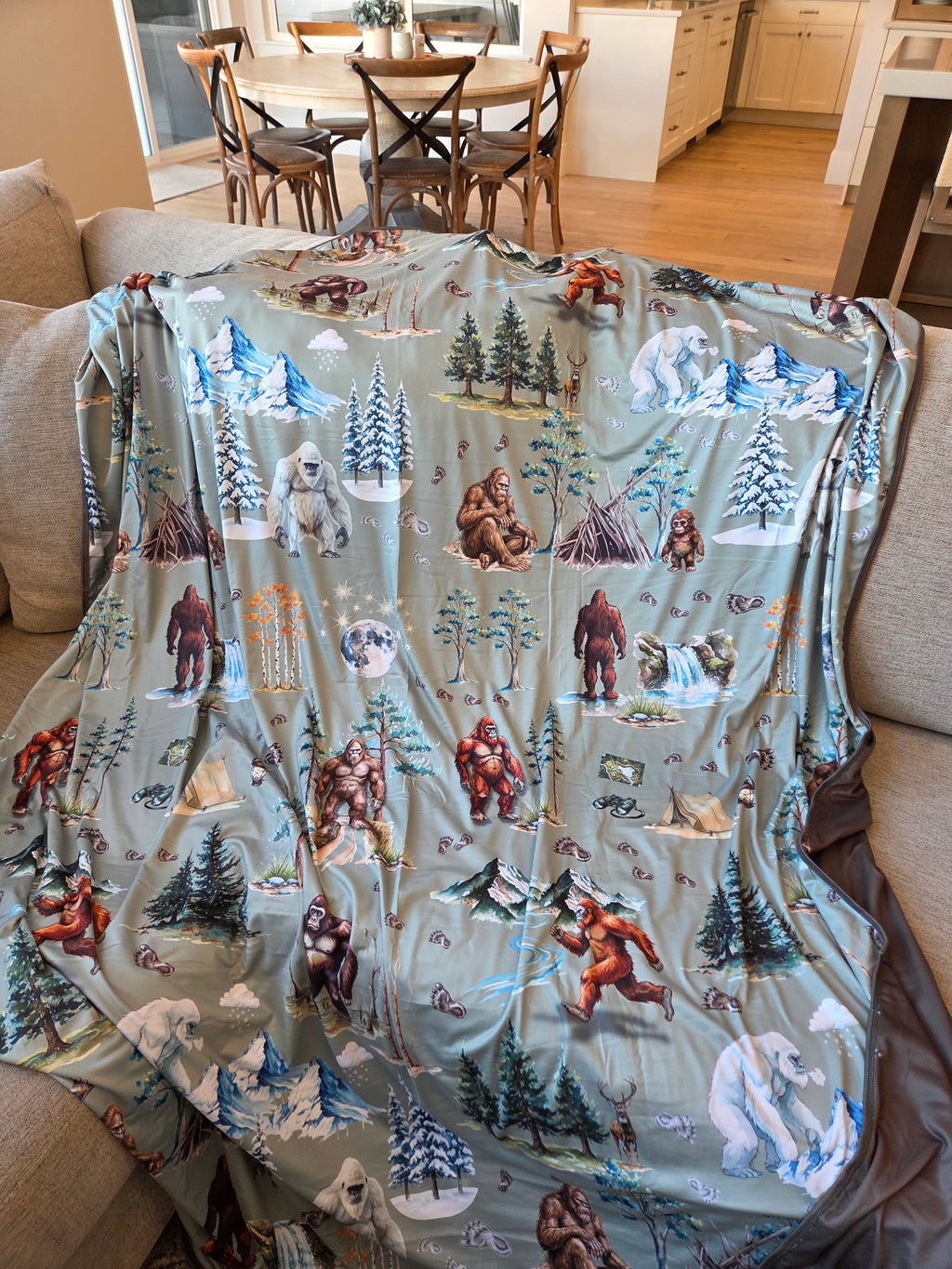 Bigfoot Trail of Tales Journey Blankets