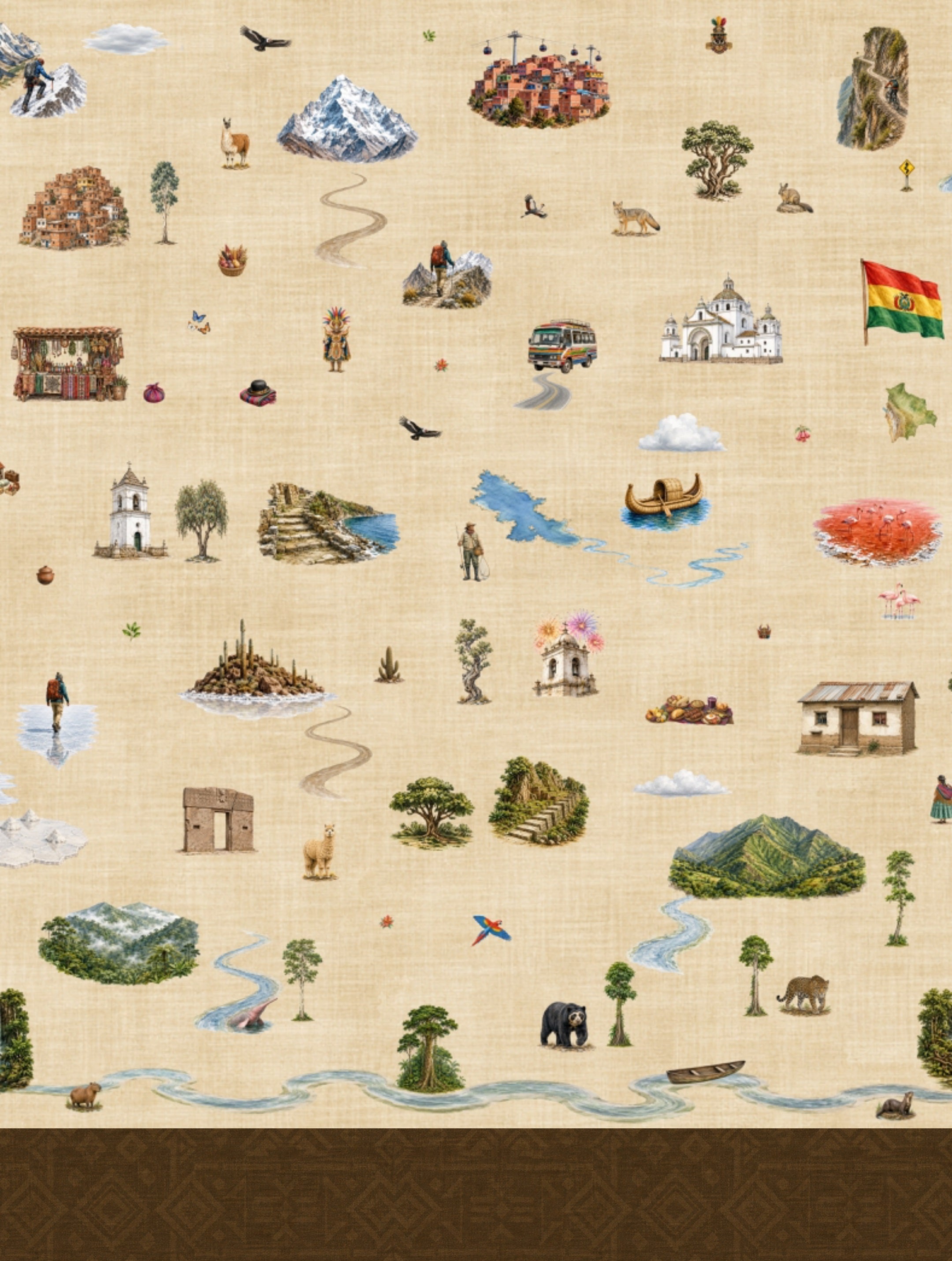 Bolivia Journey Blankets