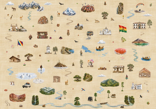 Bolivia Journey Blankets