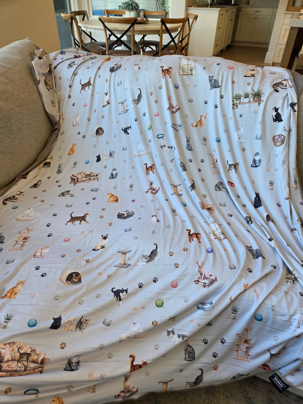 Cozy Cats Journey Blankets