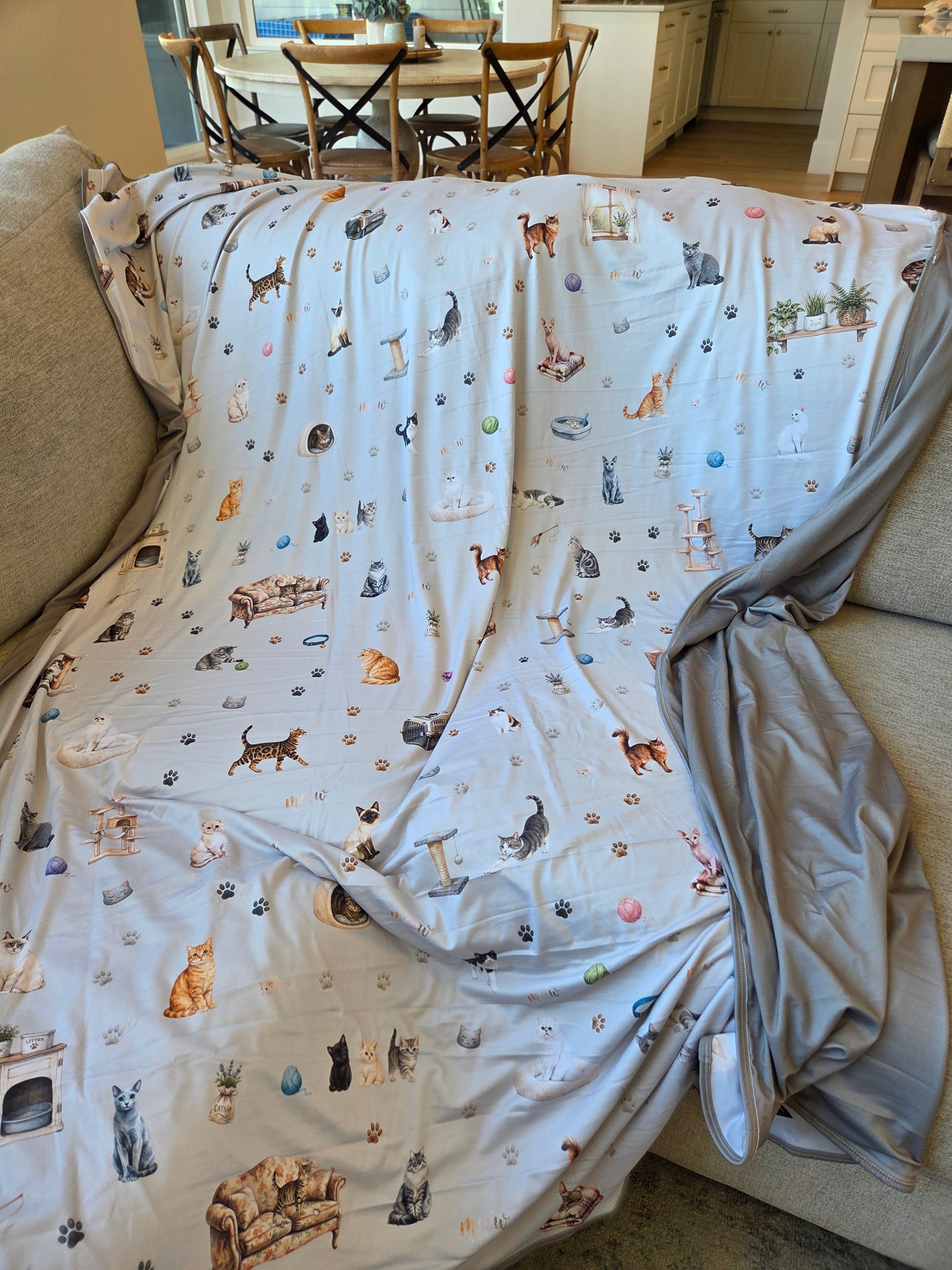 Cozy Cats Journey Blankets