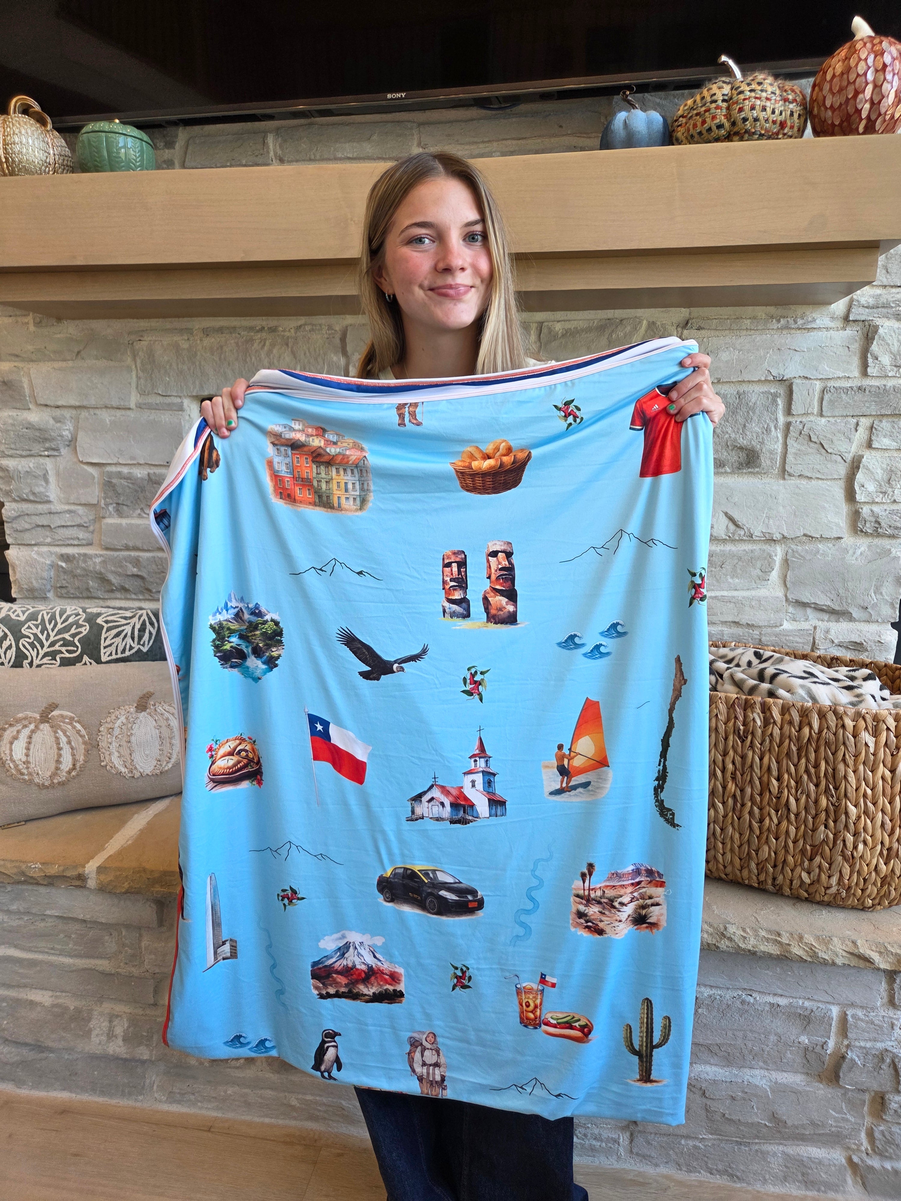 Chile Journey Blankets
