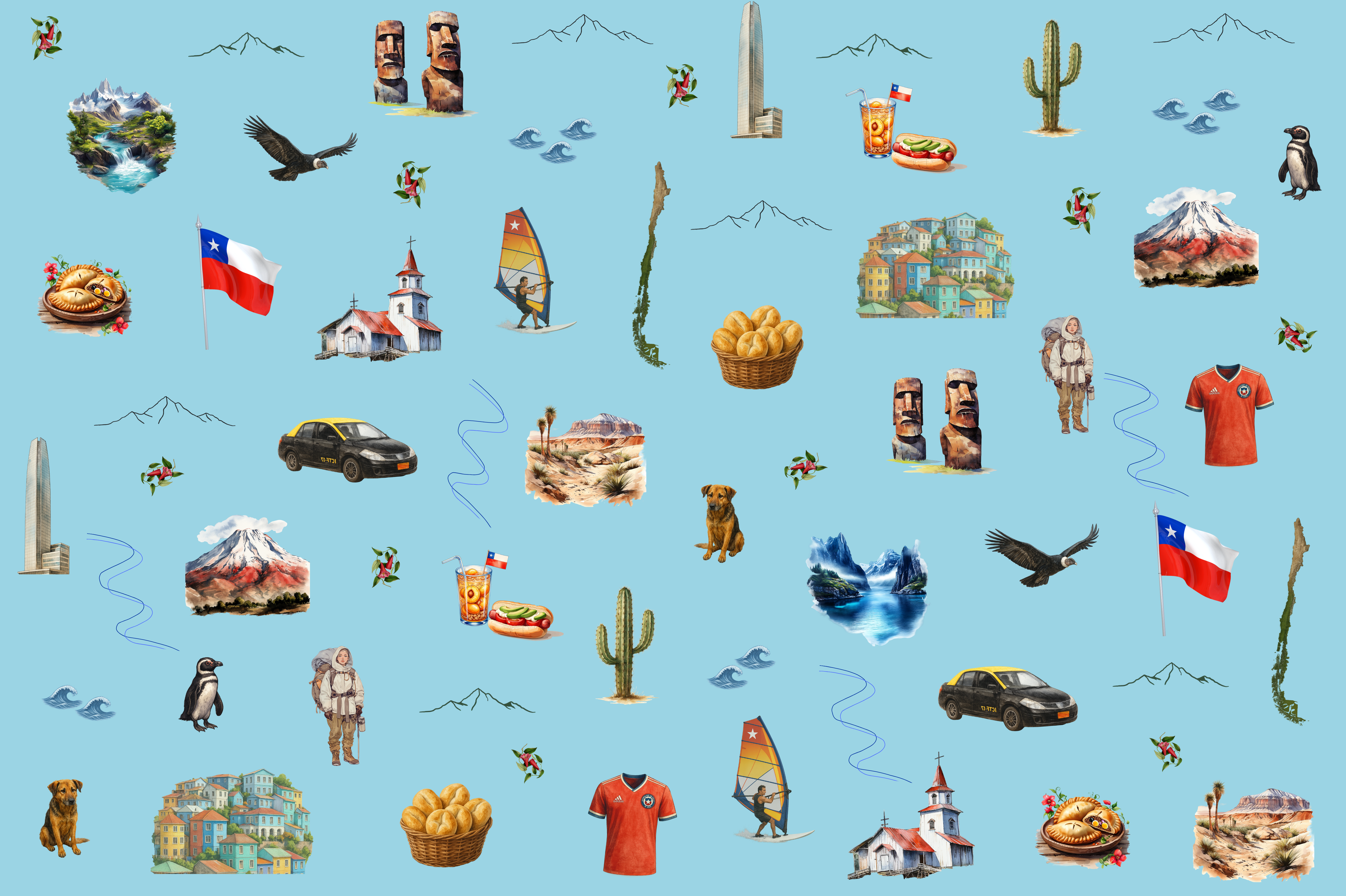 Chile Journey Blankets