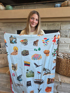 Colombia Journey Blankets