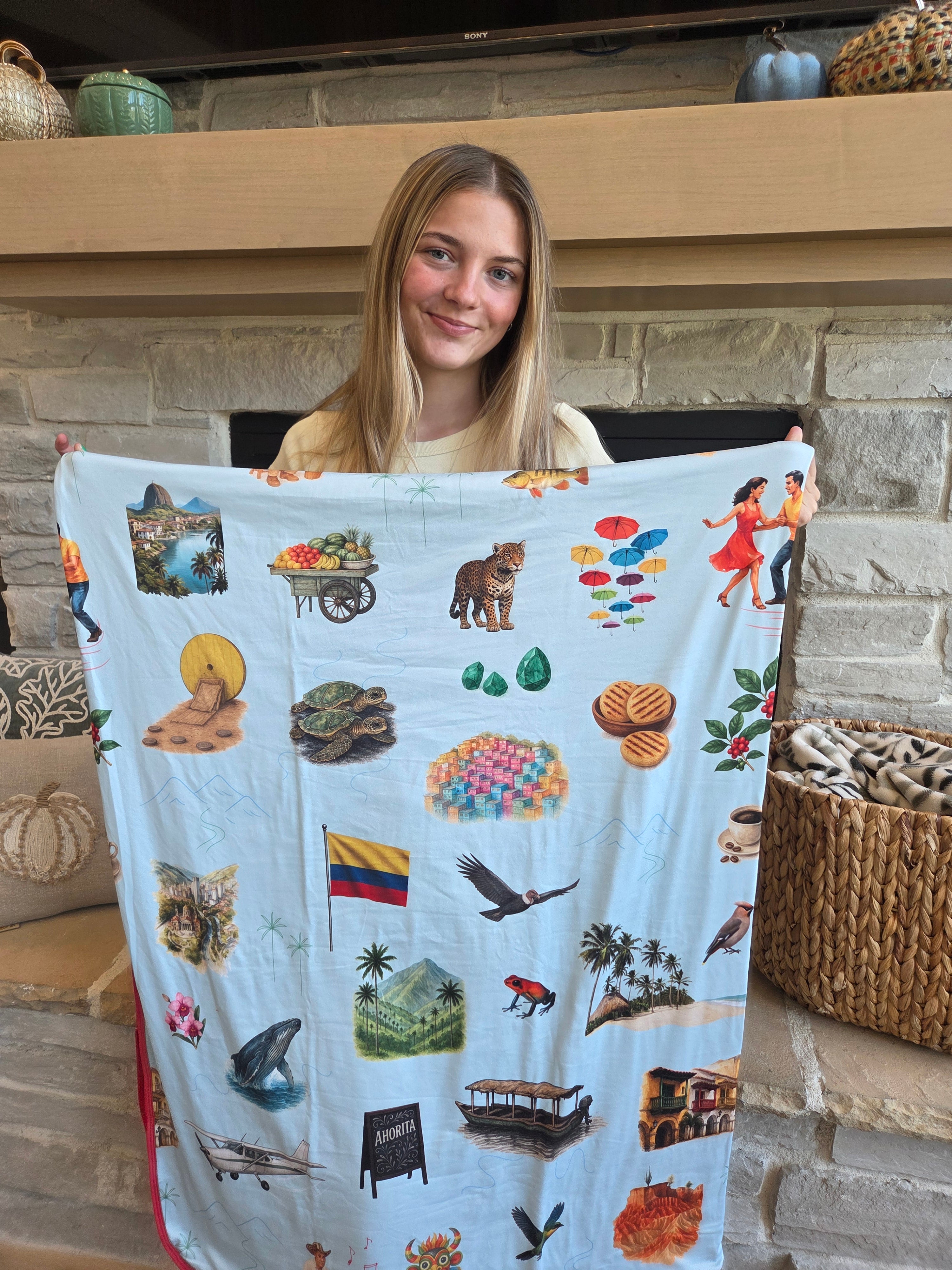 Colombia Journey Blankets