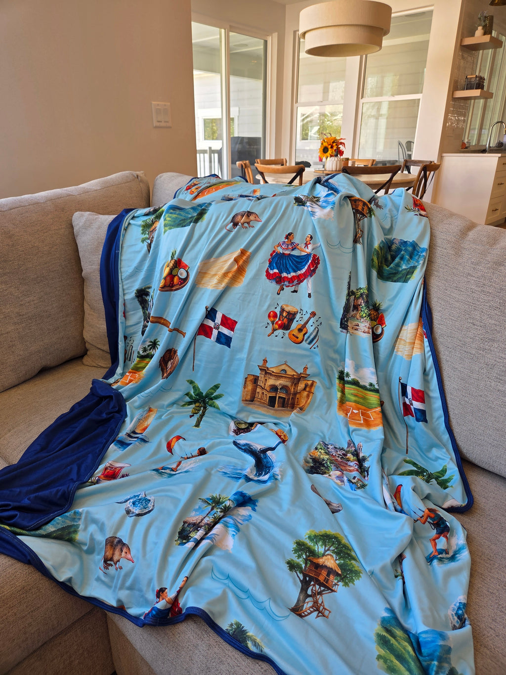 Dominican Republic Journey Blankets