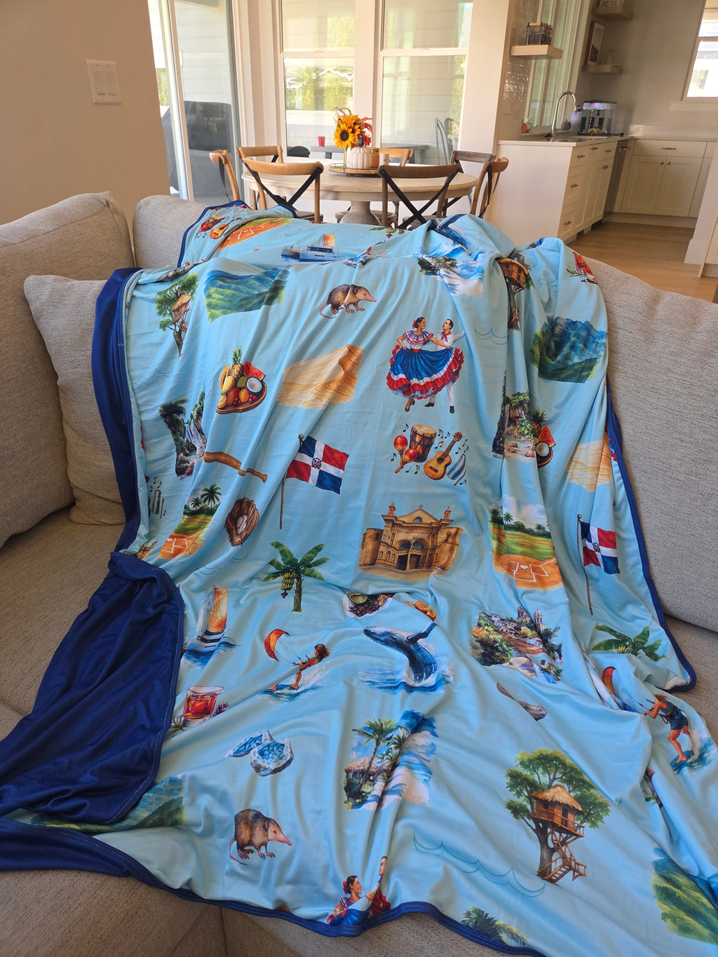 Dominican Republic Journey Blankets