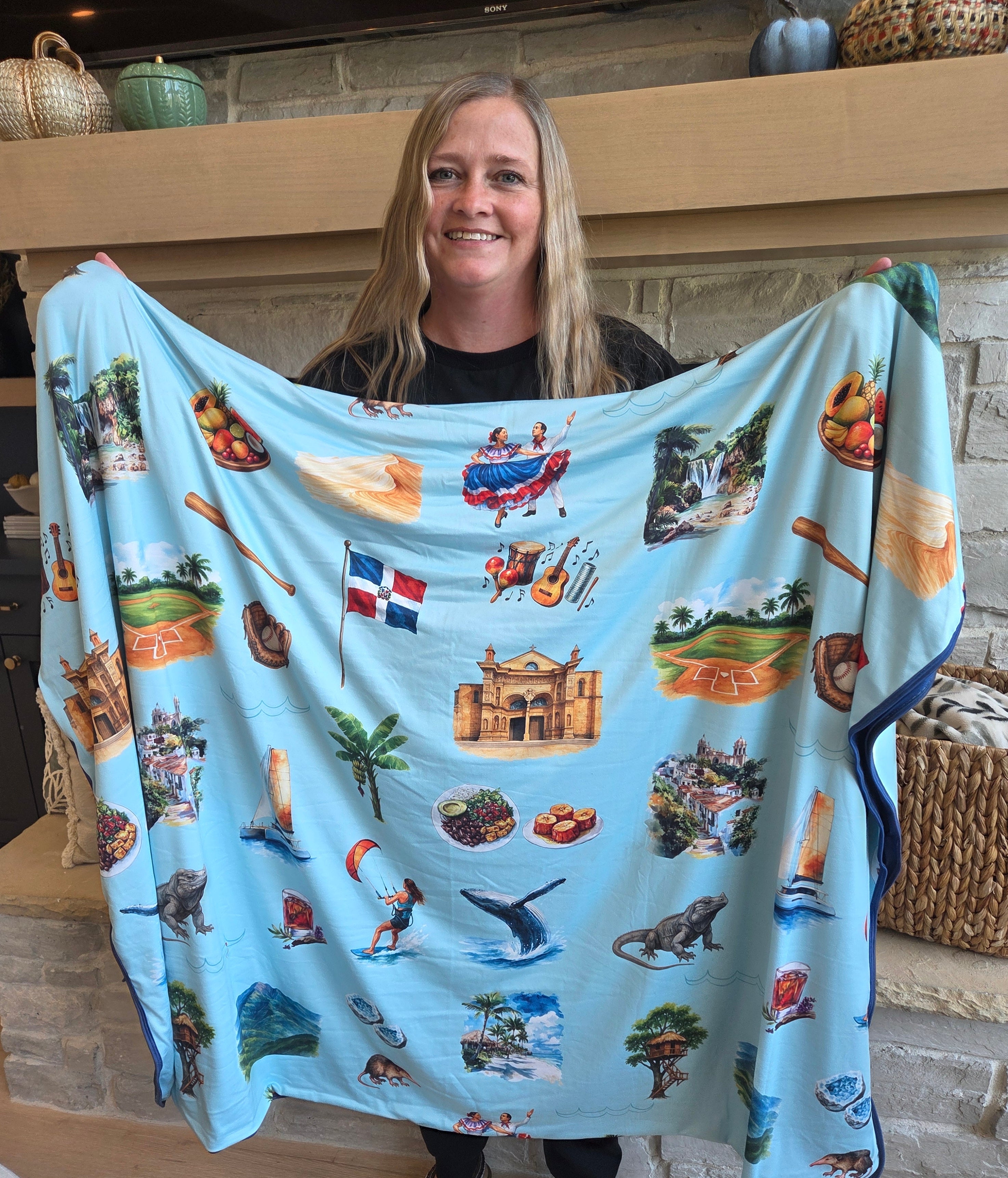 Dominican Republic Journey Blankets