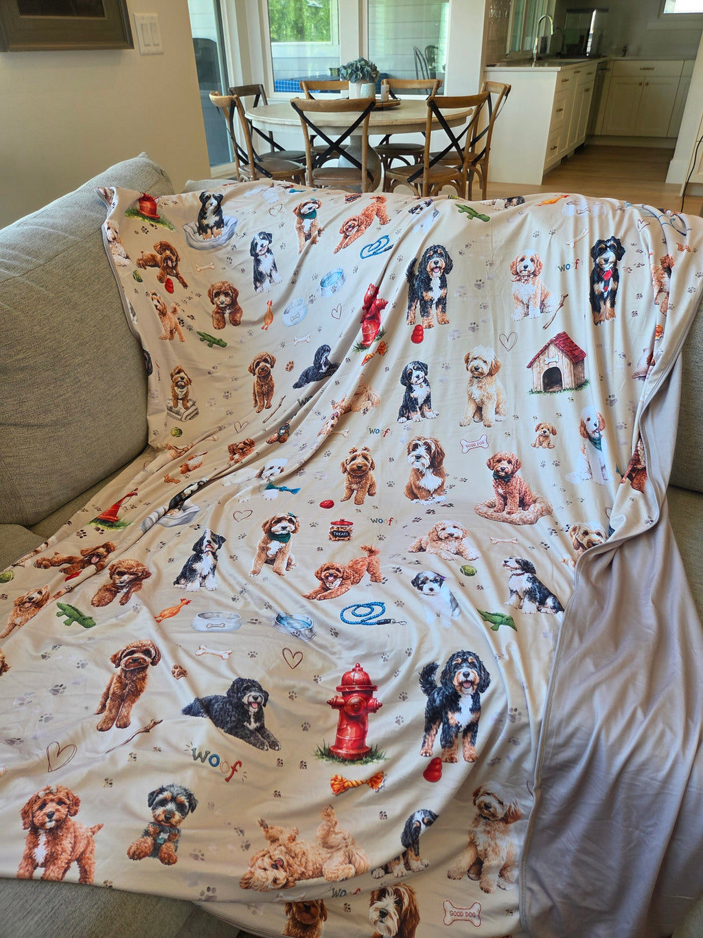 Doodle Life Dog Journey Blankets