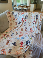 Doodle Life Dog Journey Blankets