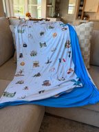 France Journey Blankets
