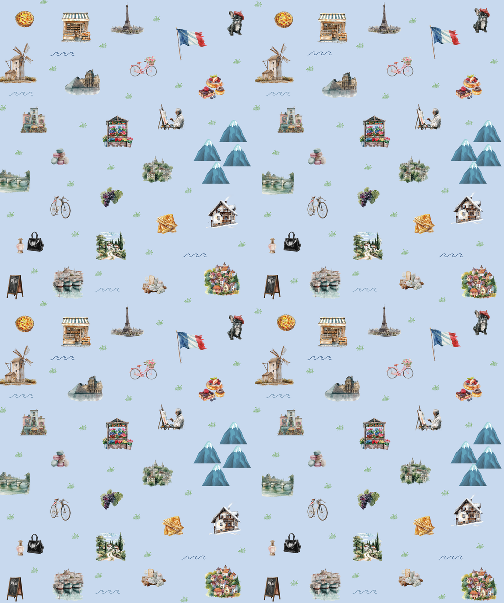 France Journey Blankets