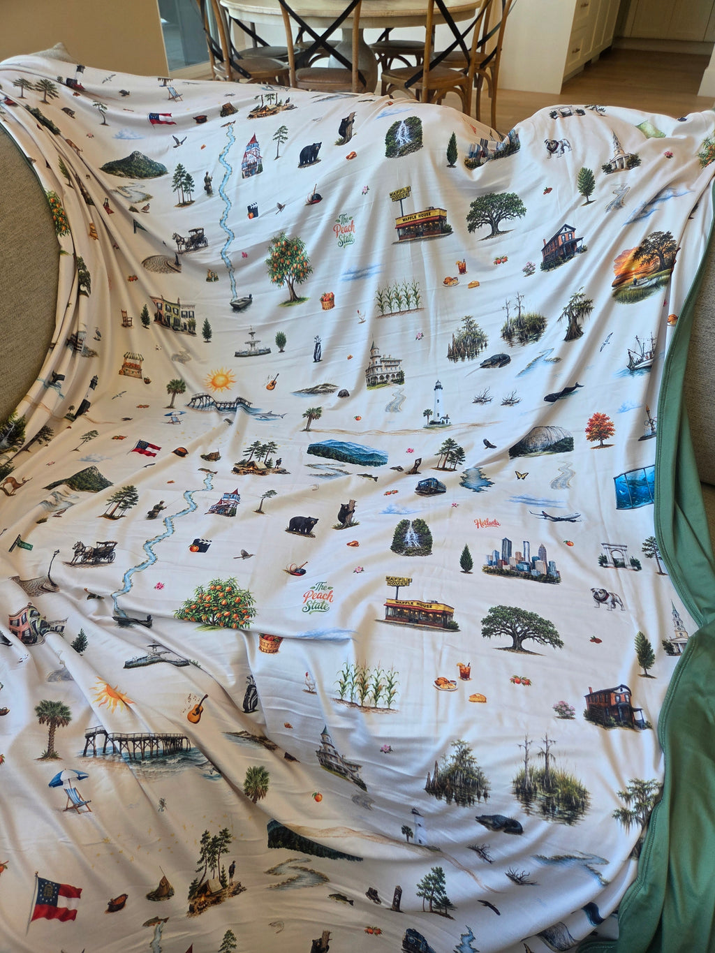Georgia USA Journey Blankets