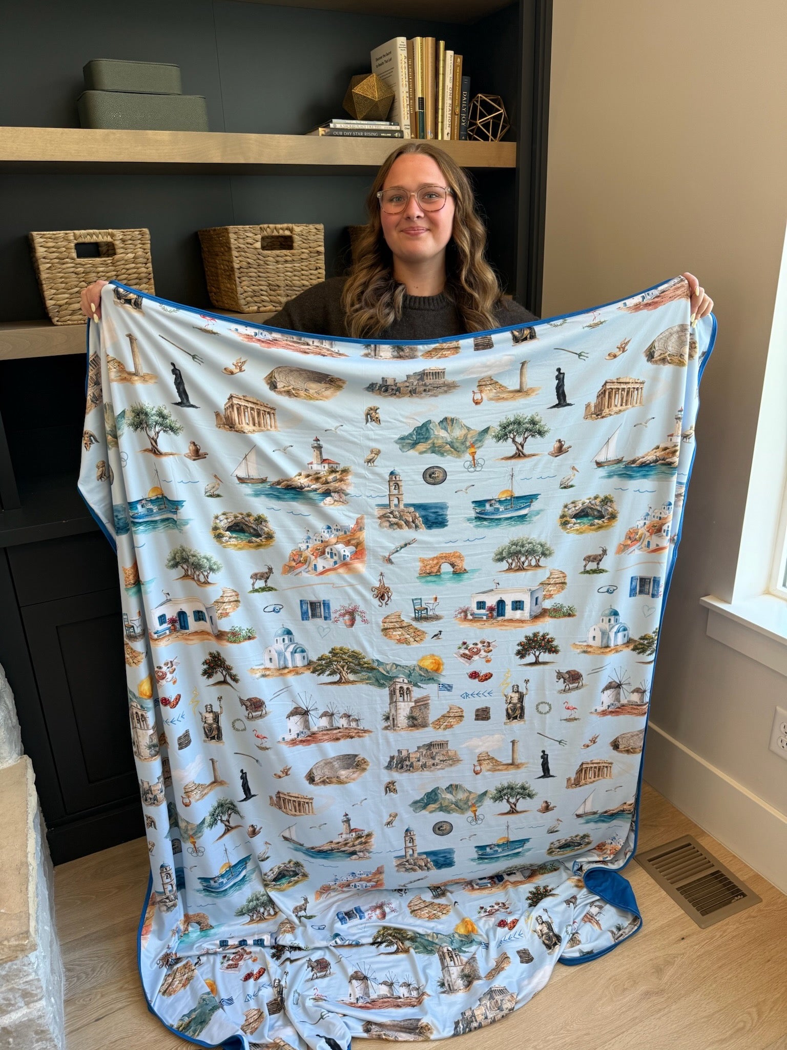 Greece Journey Blankets
