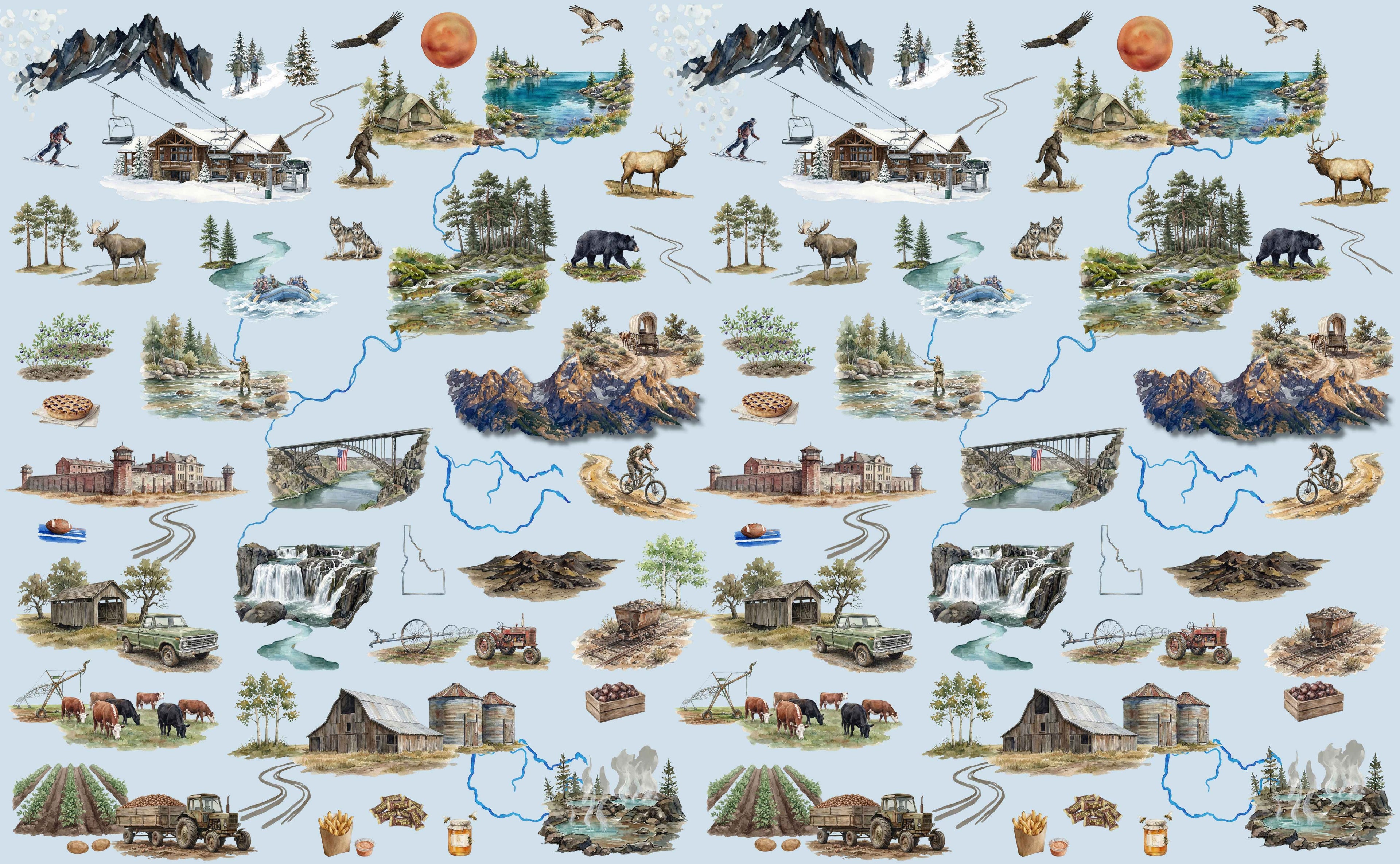 Idaho Journey Blankets