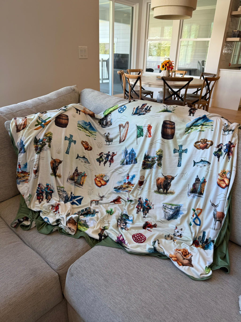 Ireland/Scotland Journey Blankets