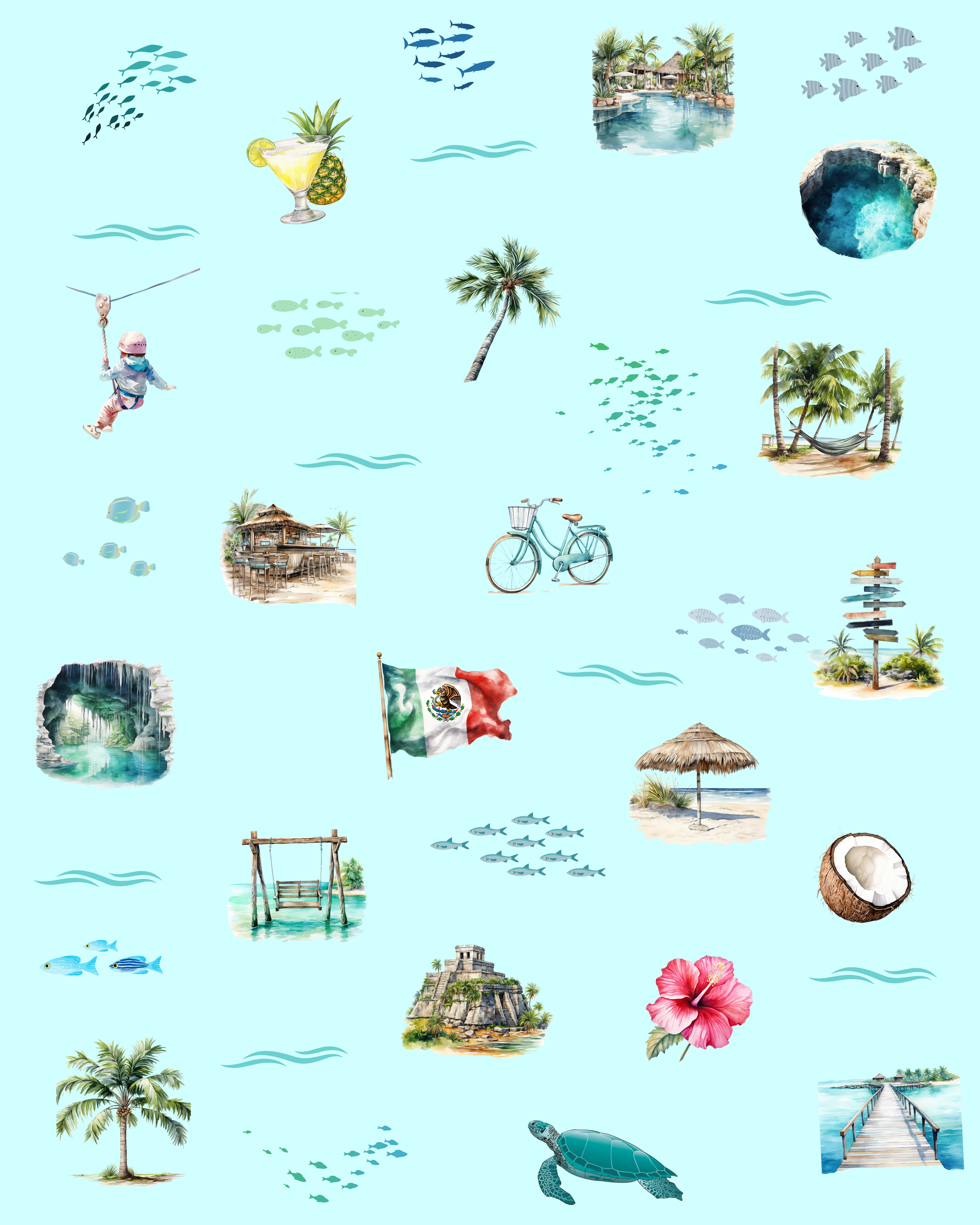 Cancun Journey Blankets
