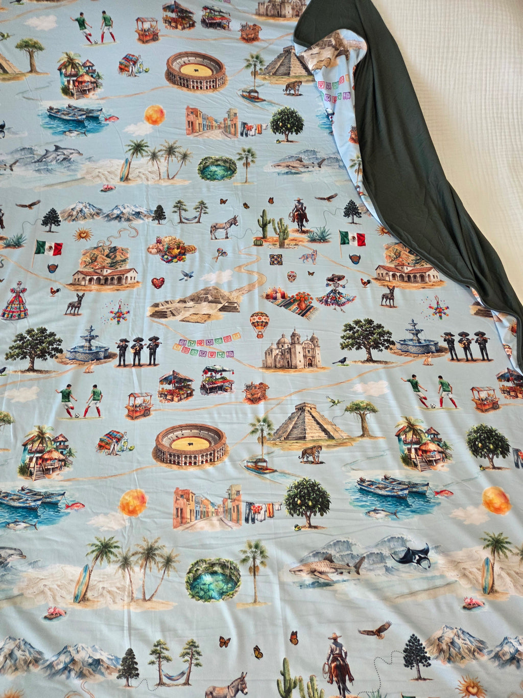 Mexico - Updated Design Journey Blankets