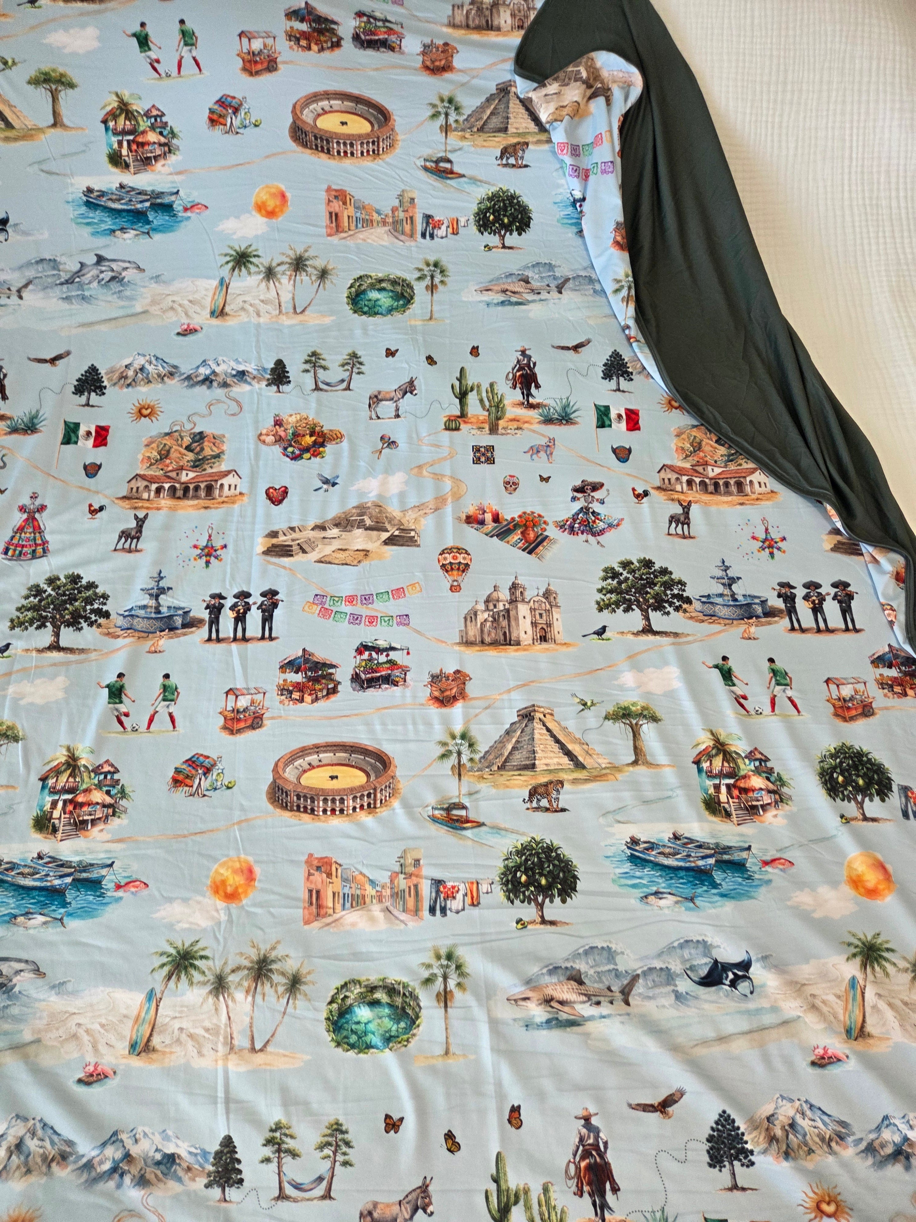 Mexico - Updated Design Journey Blankets