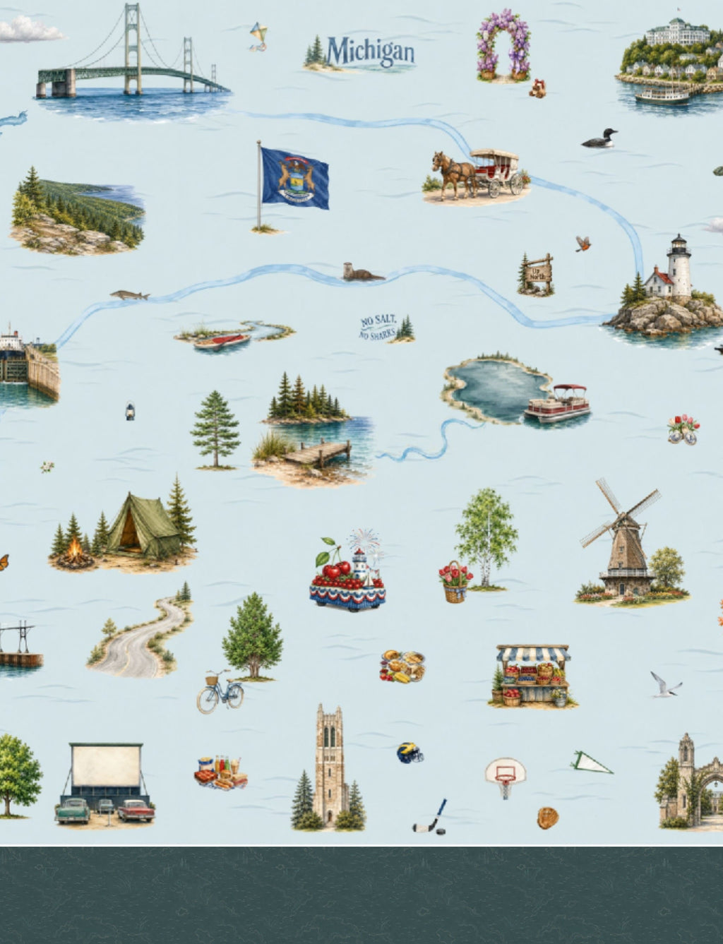 Michigan Journey Blankets