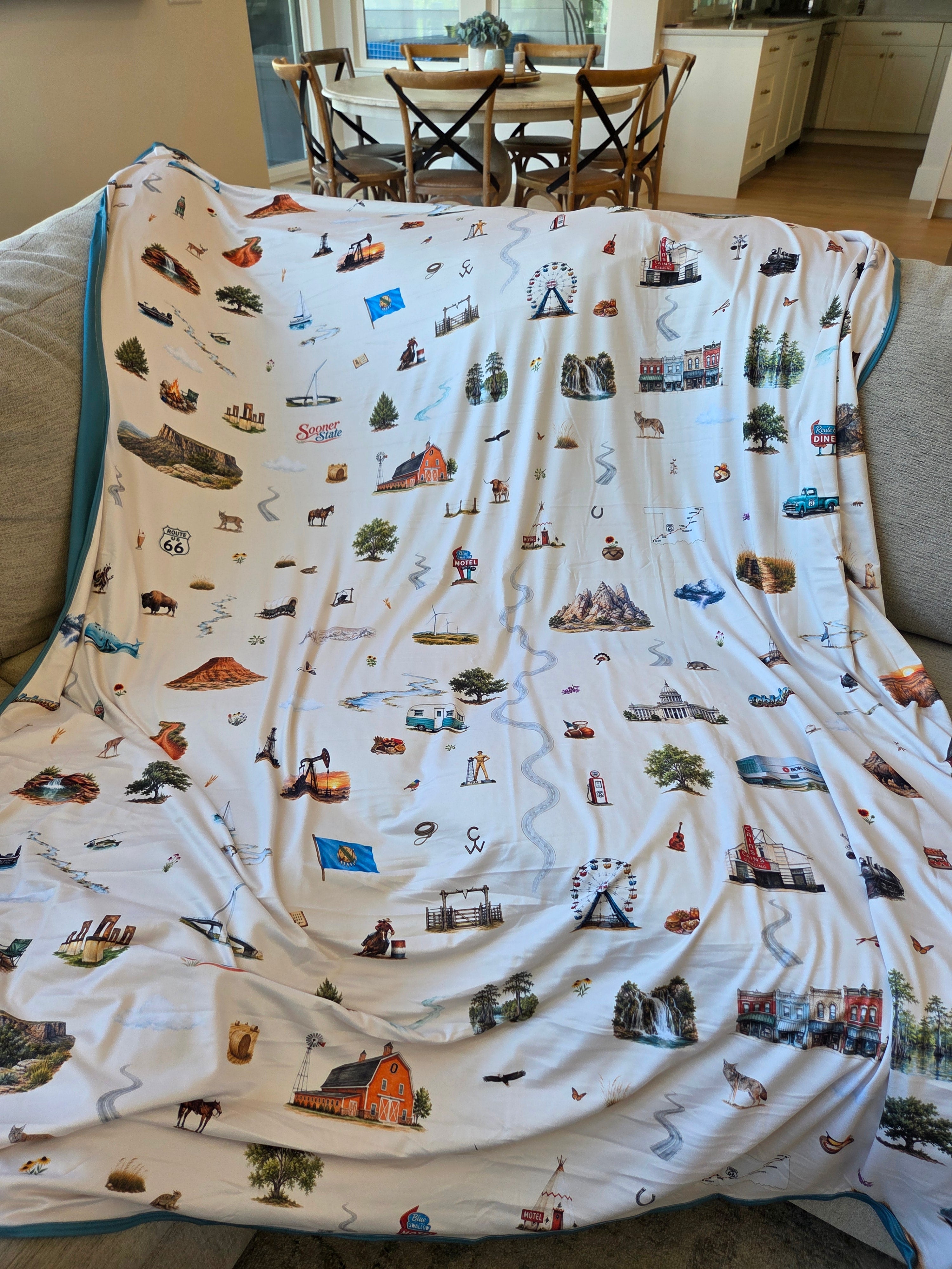 Oklahoma Journey Blankets