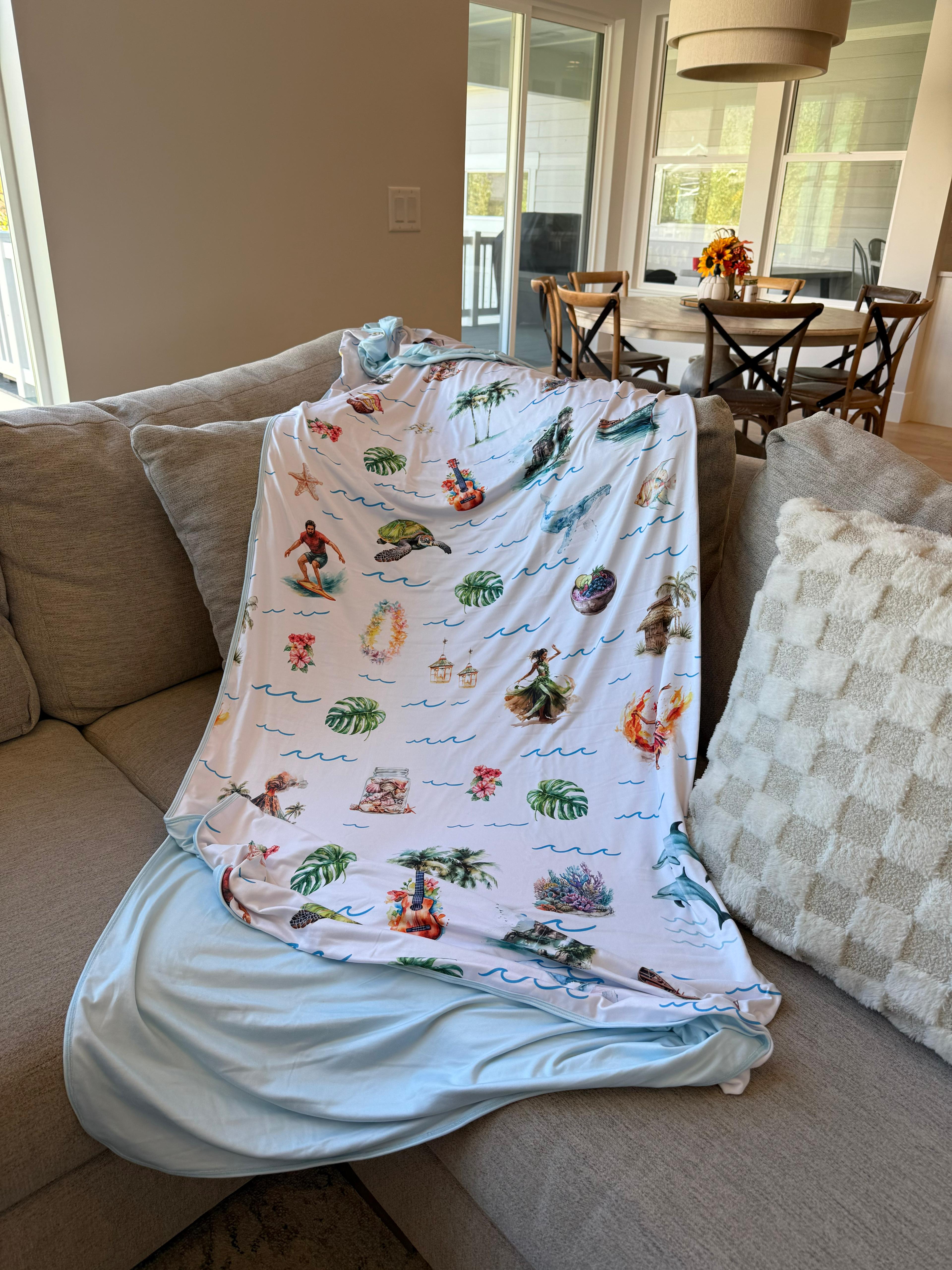 Pacific Islands Journey Blankets