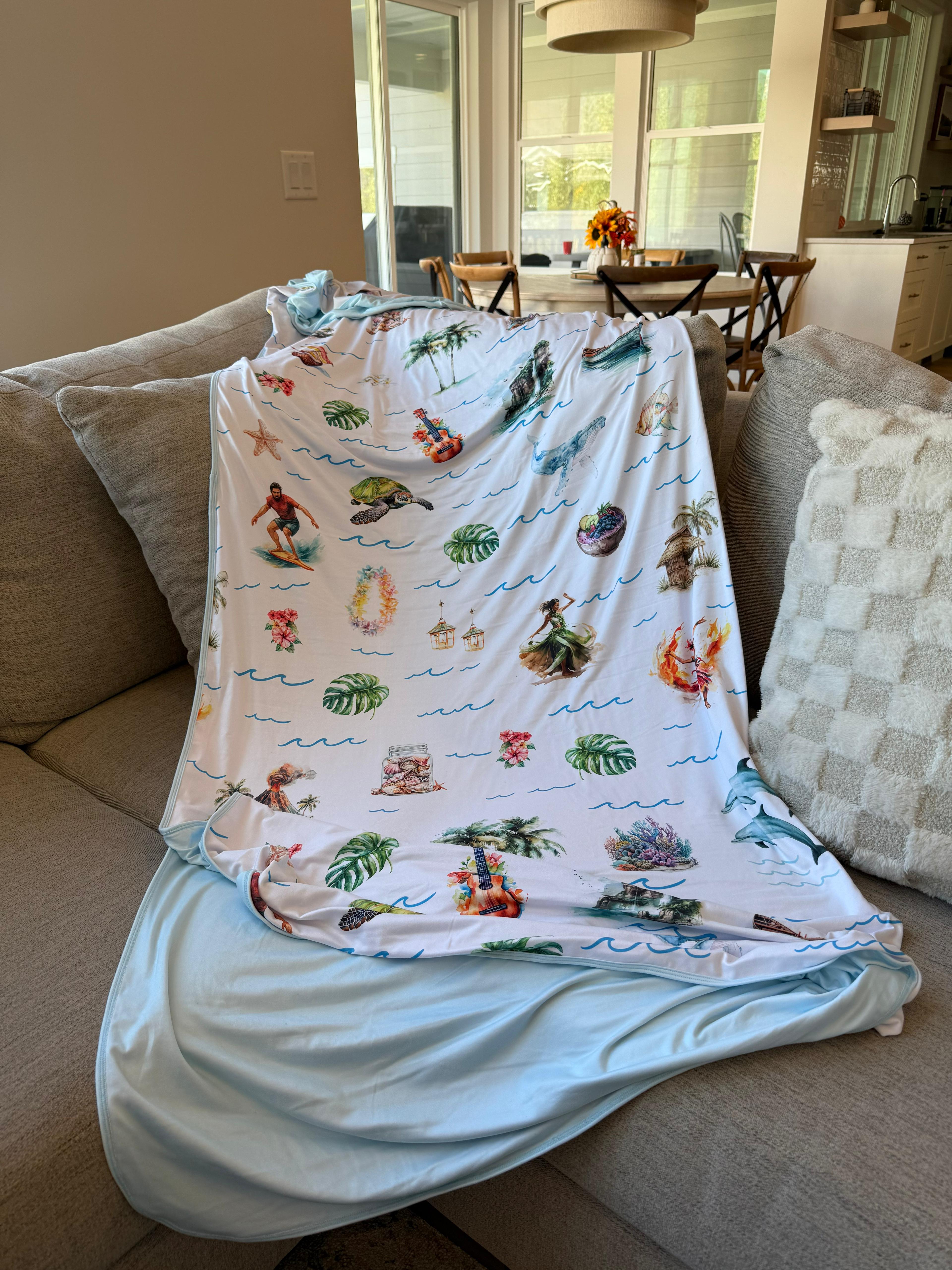 Pacific Islands Journey Blankets