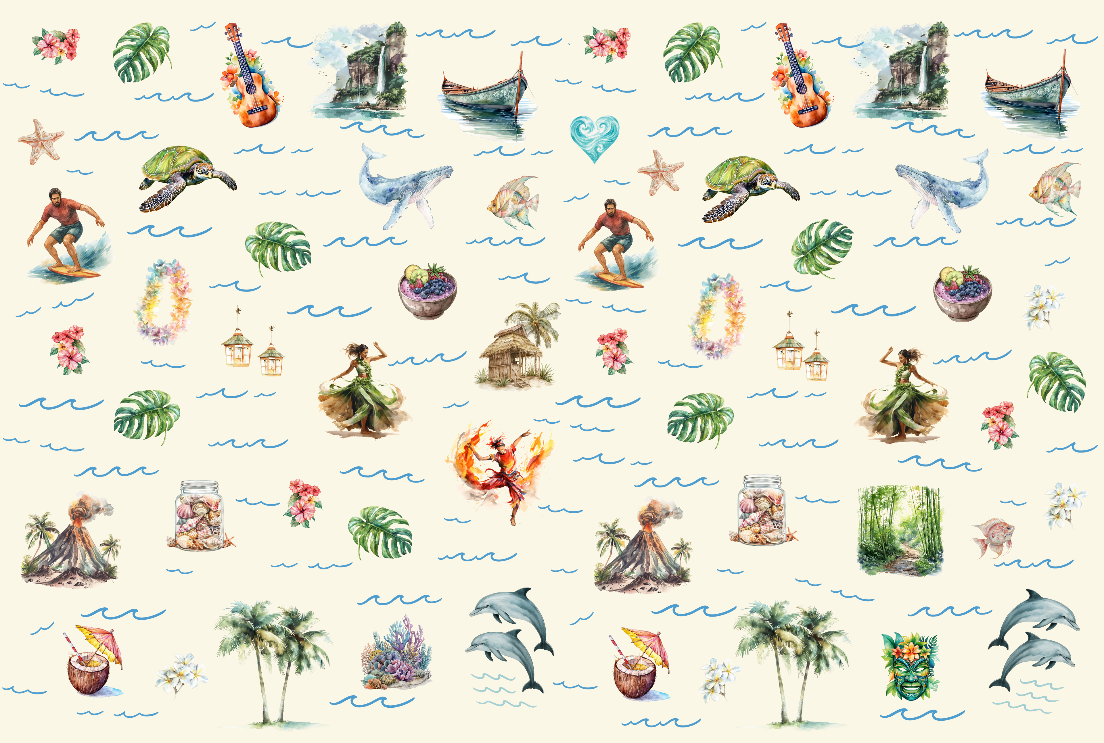 Pacific Islands Journey Blankets