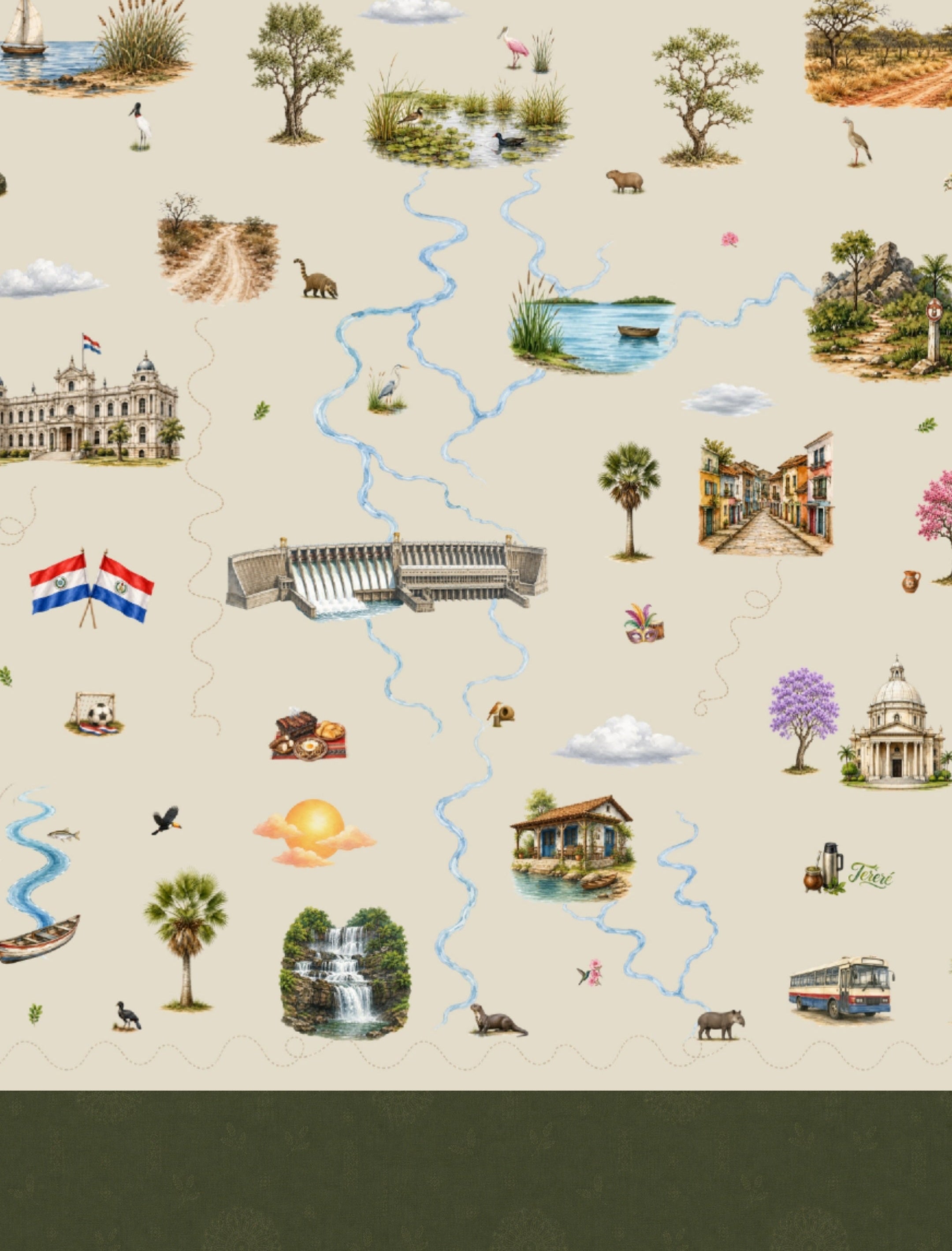 Paraguay Journey Blankets