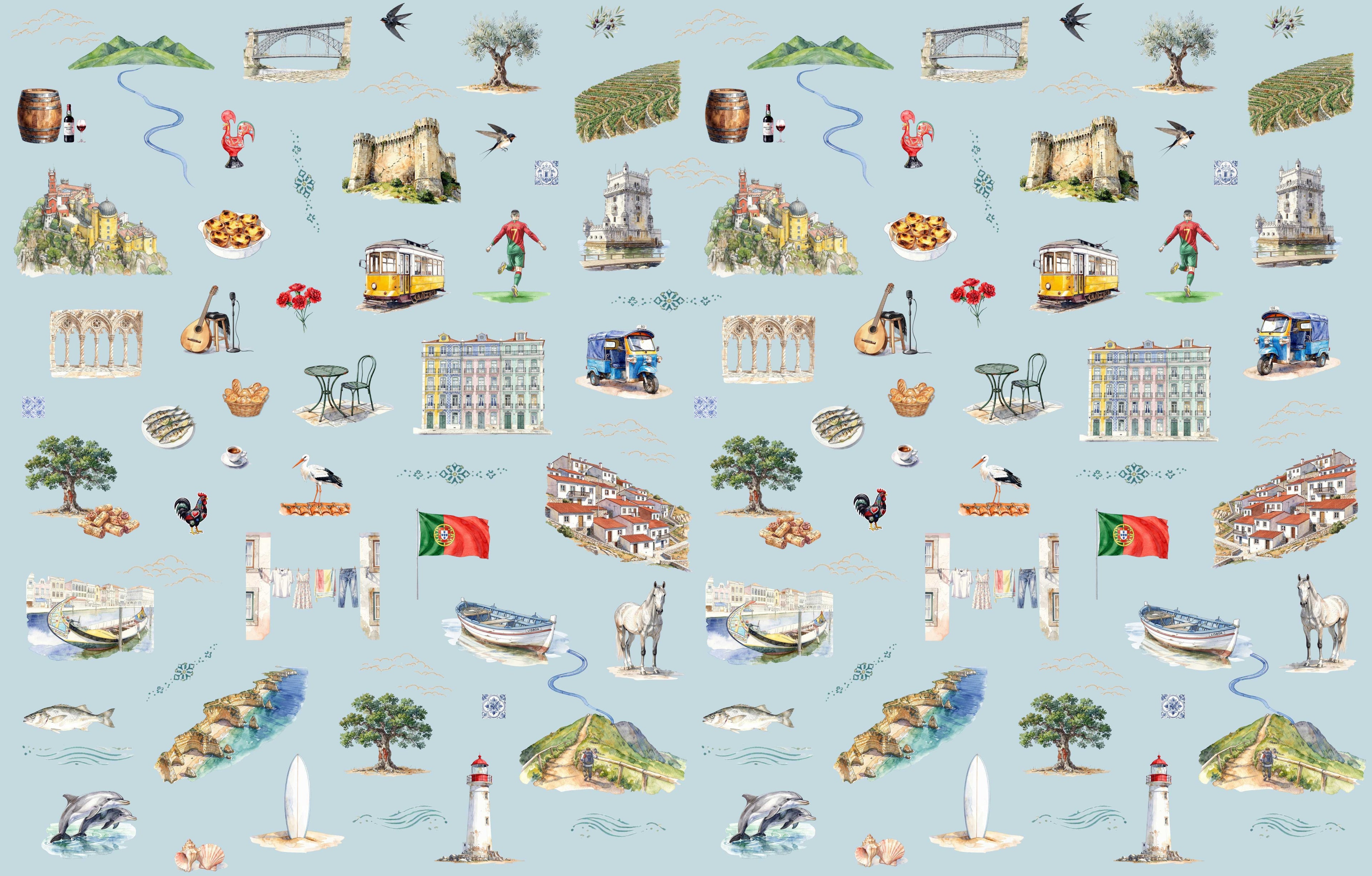 Portugal Journey Blankets
