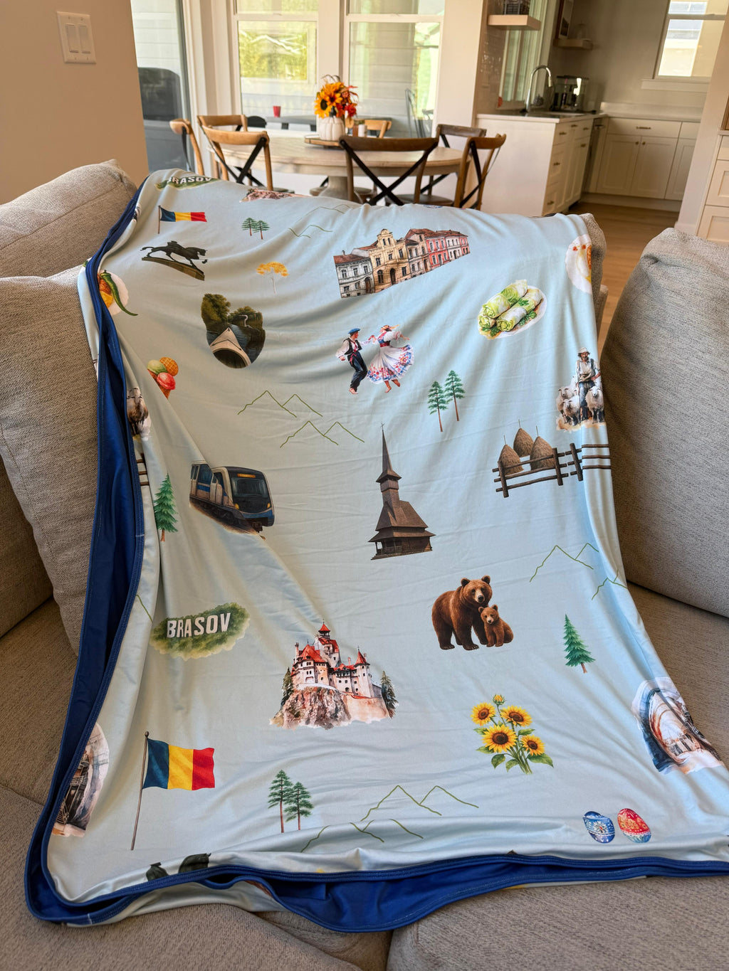 Romania Journey Blankets