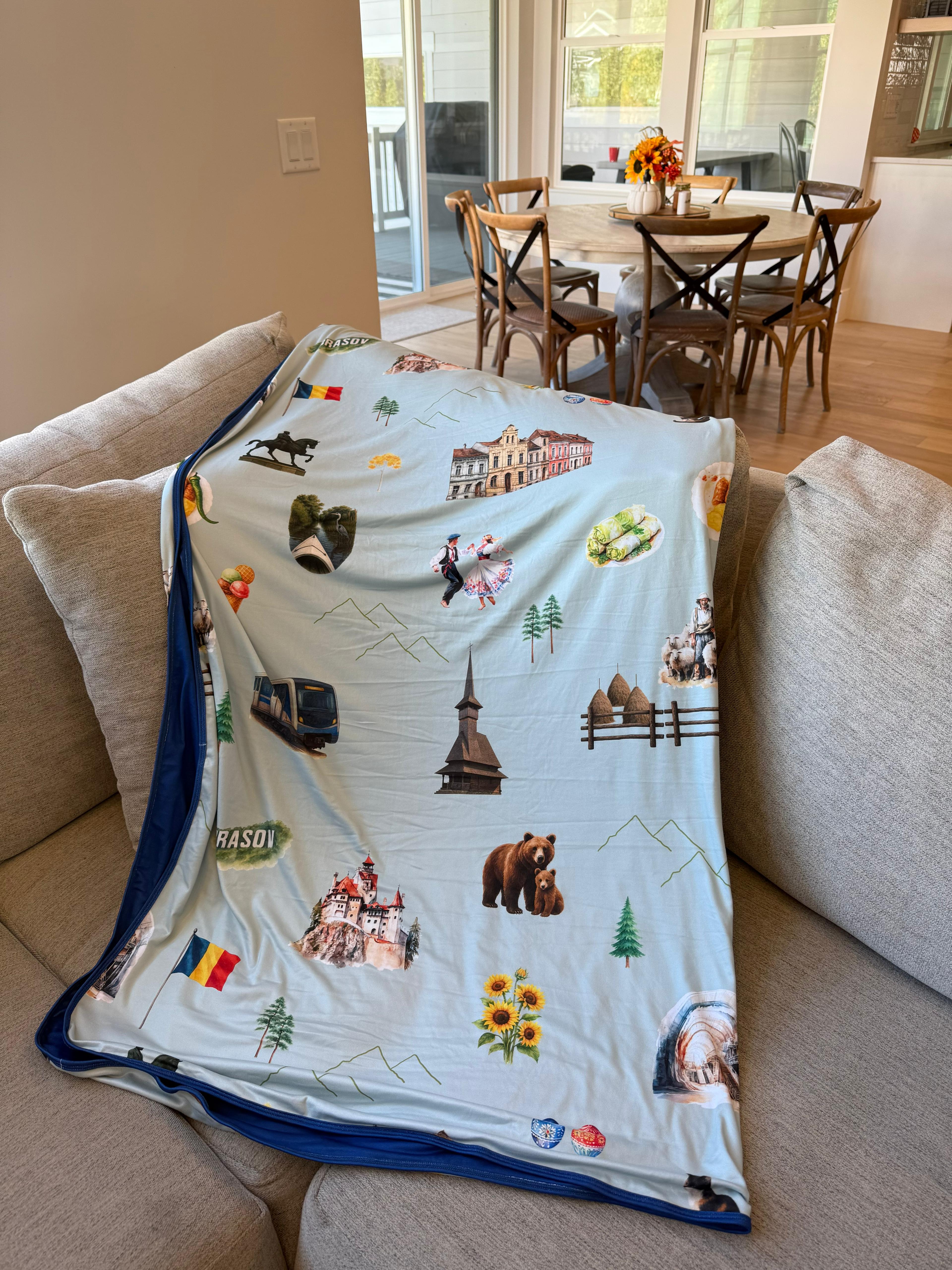 Romania Journey Blankets