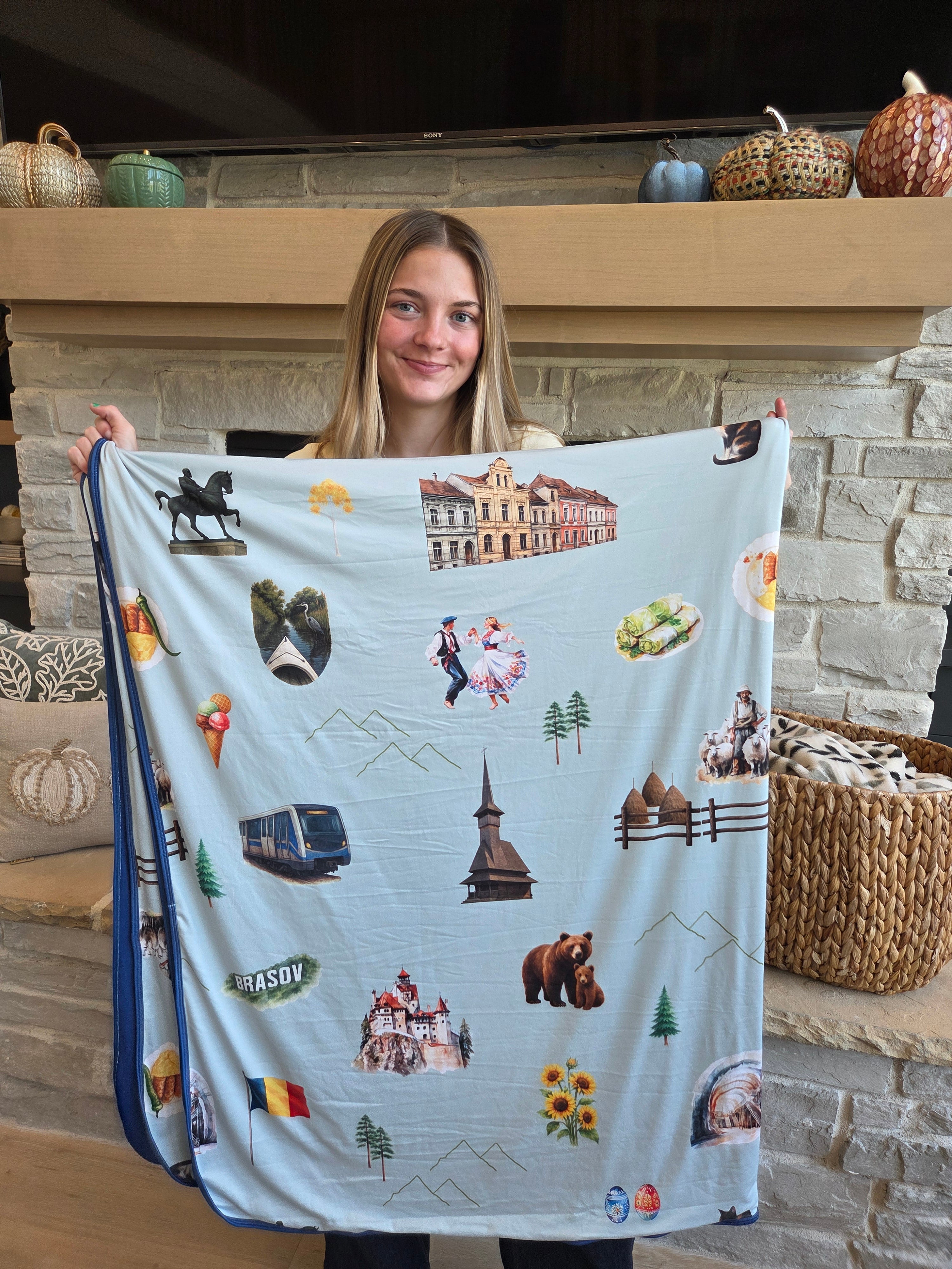 Romania Journey Blankets