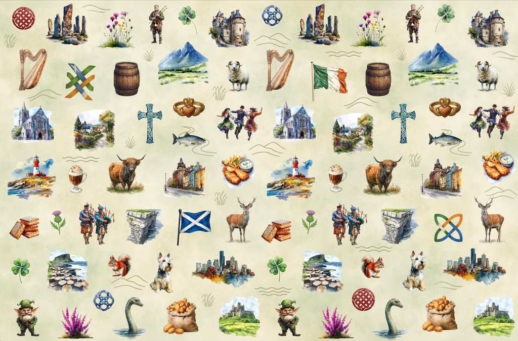 Ireland/Scotland Journey Blankets