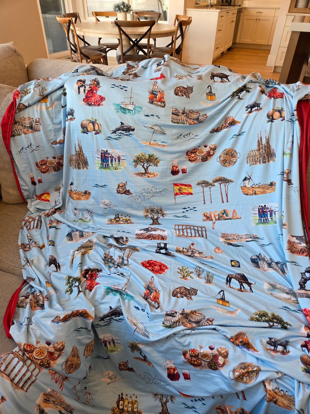 Spain Journey Blankets