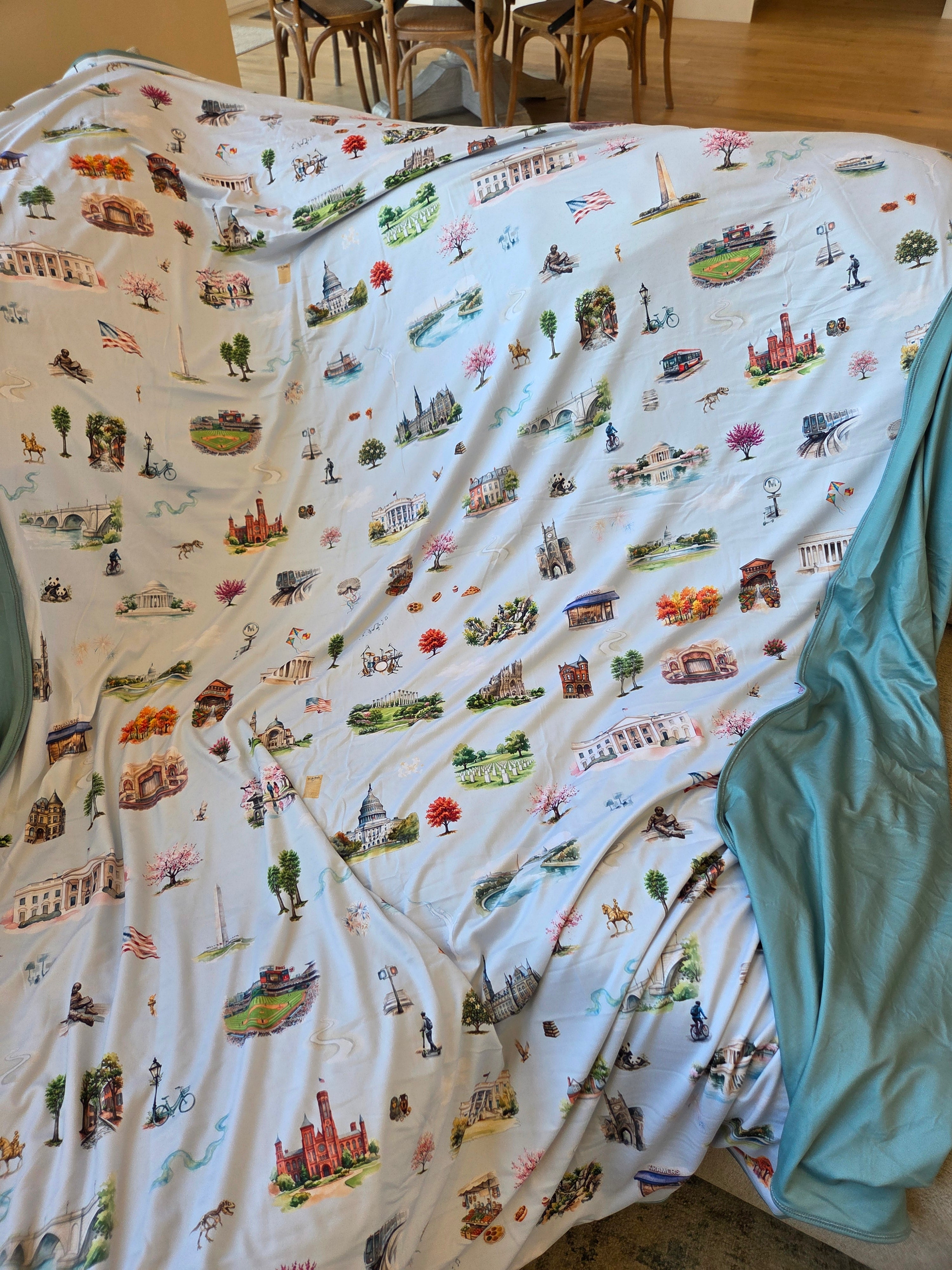 Washington DC Journey Blankets