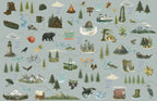 Washington & Oregon Pacific Northwest Journey Blankets