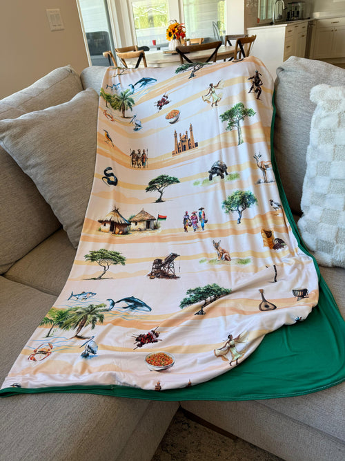 Africa - Western Journey Blankets