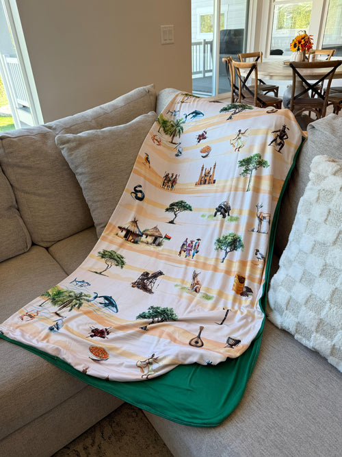 Africa - Western Journey Blankets