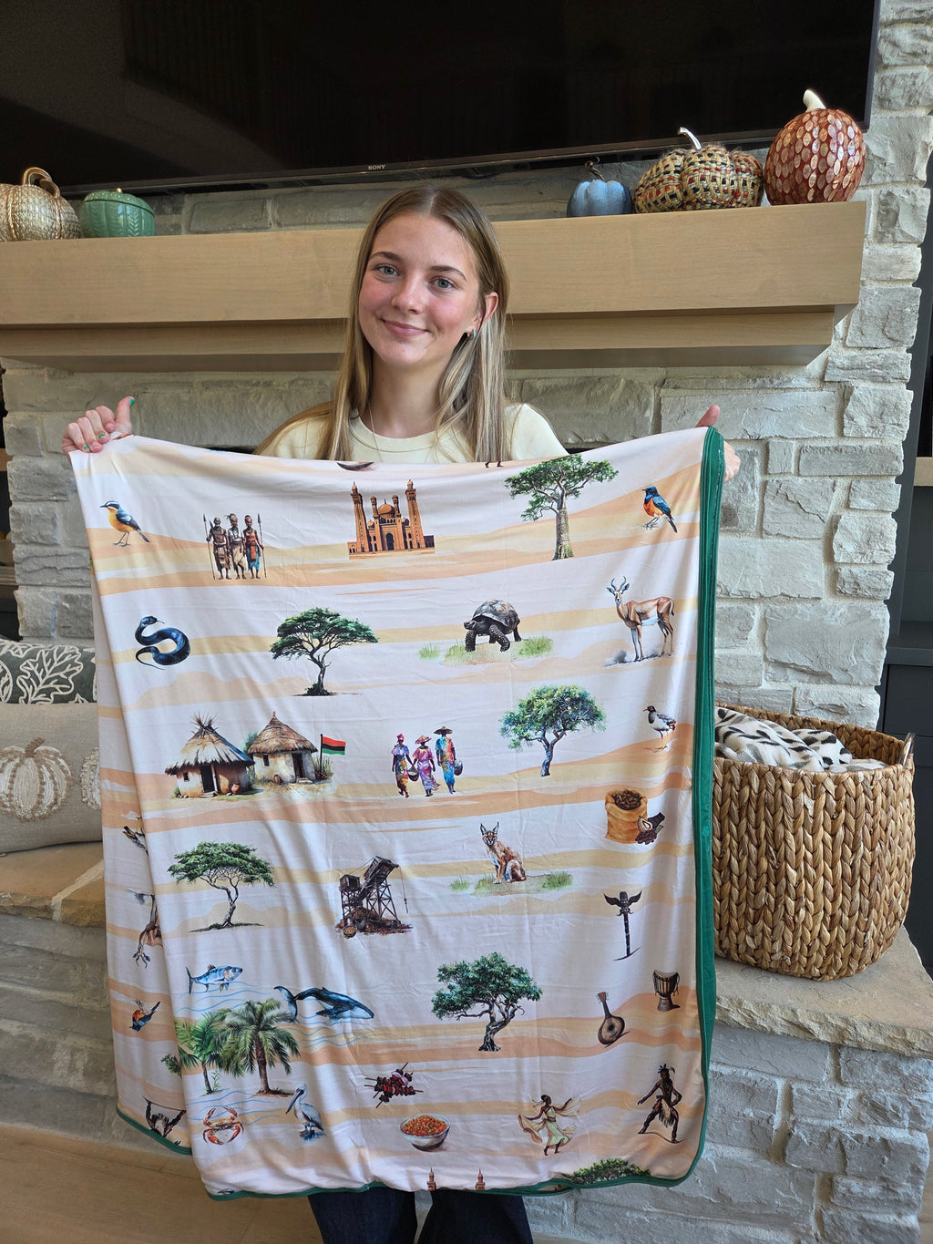 Africa - Western Journey Blankets