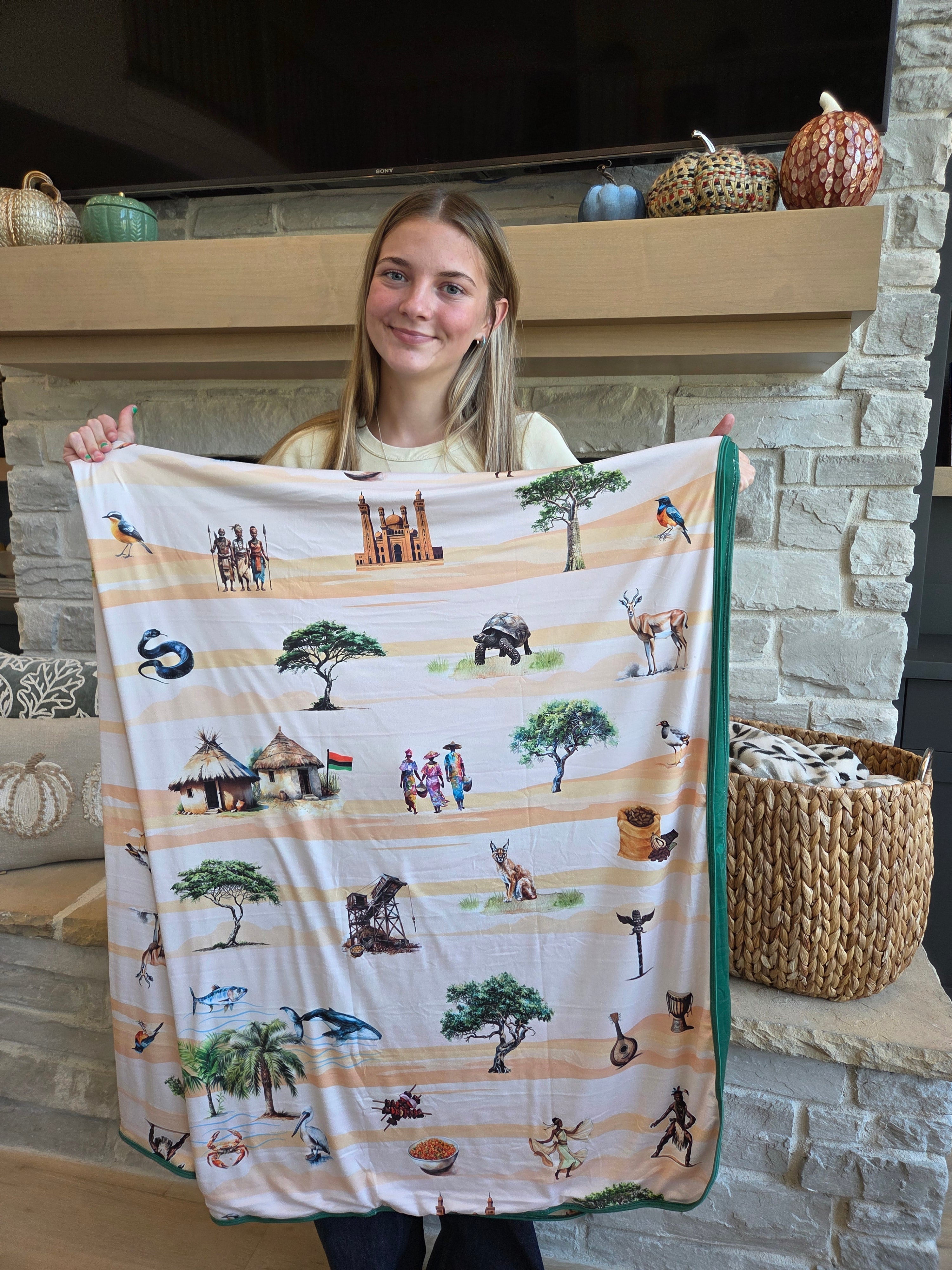 Africa - Western Journey Blankets
