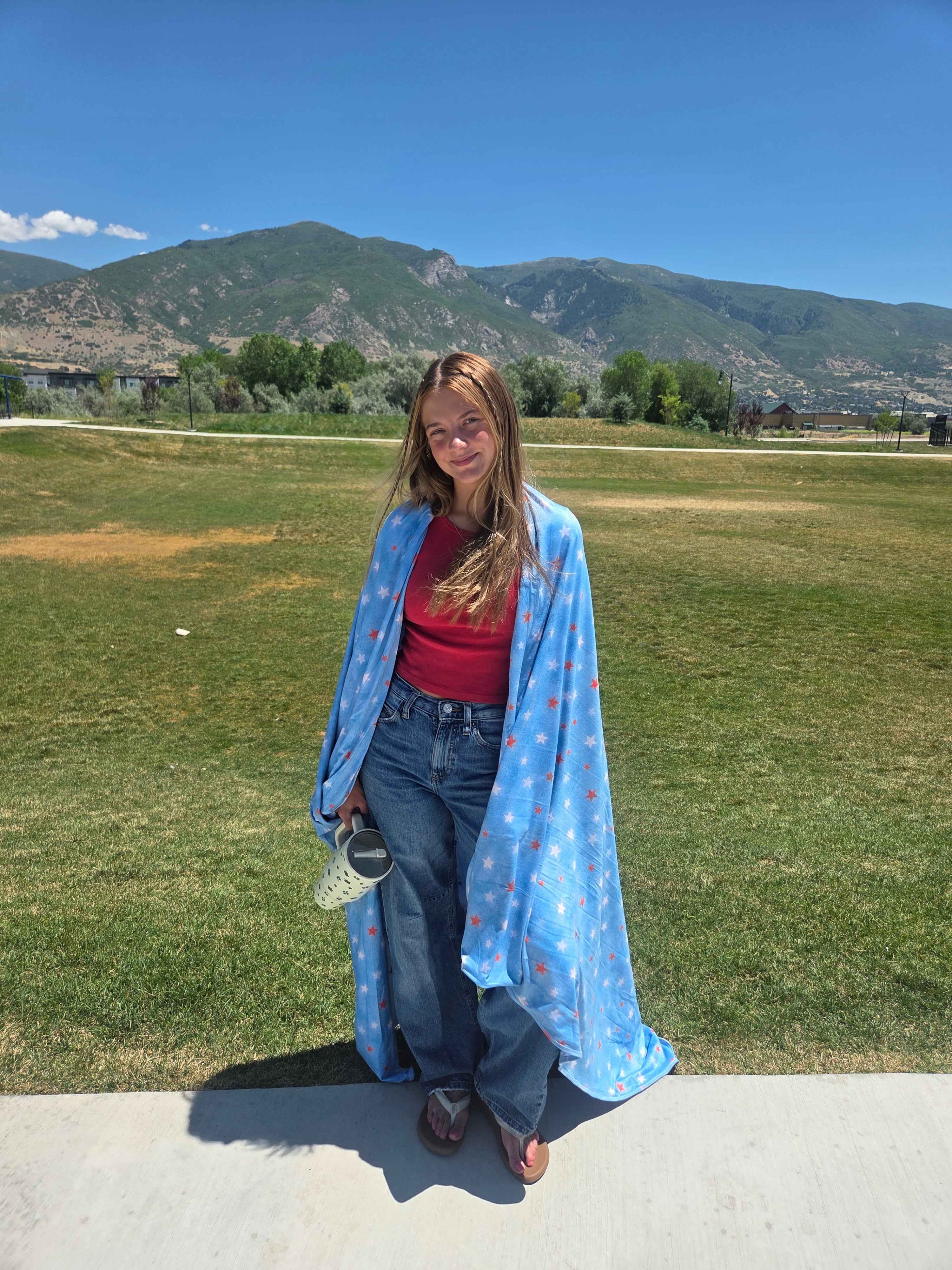 4th of July Hometown Journey Journey Blankets